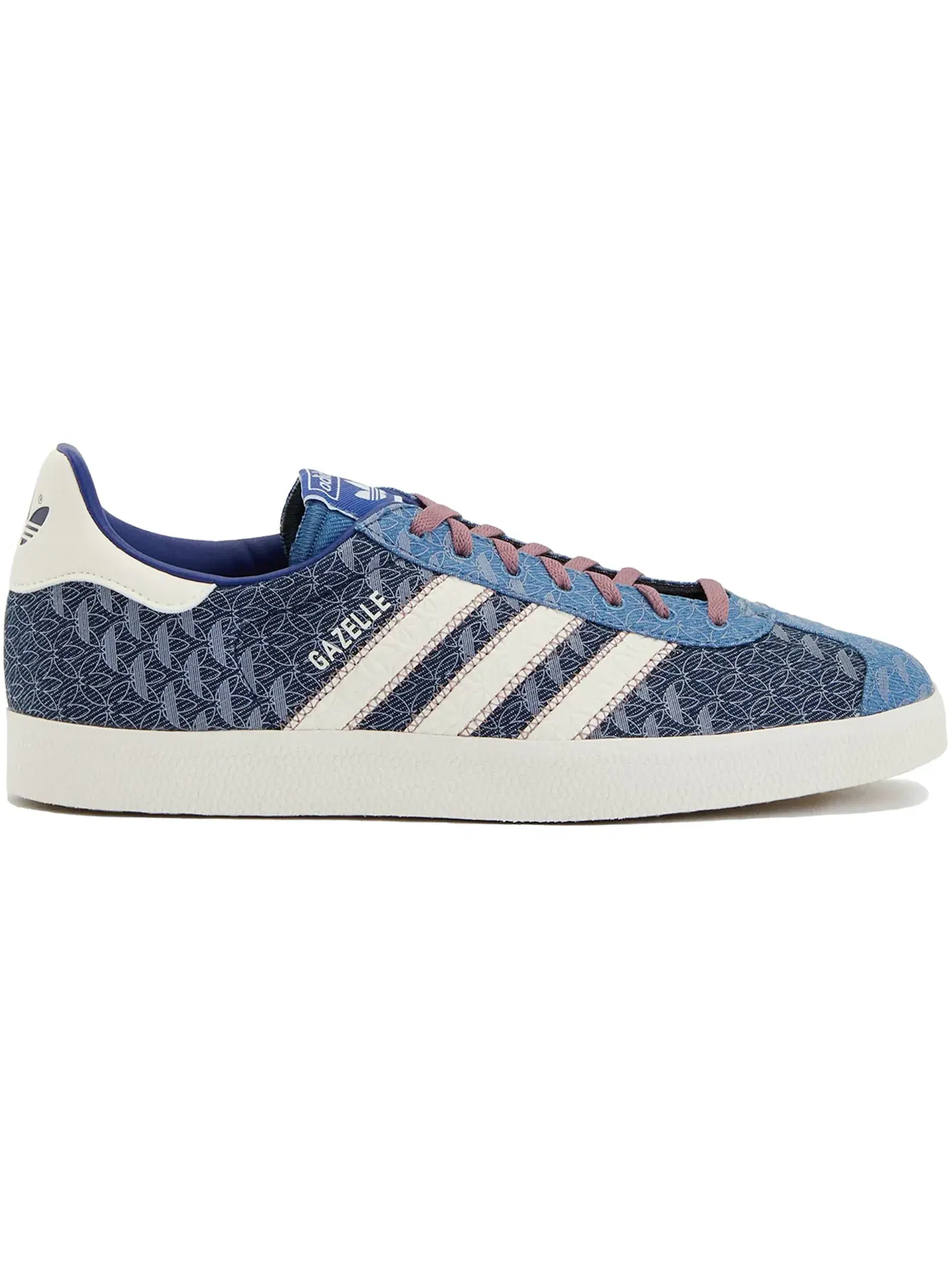 Мужские кроссовки Lifestyle Adidas Gazelle Adidas — изображение 1 из 1, индиго белый синий
