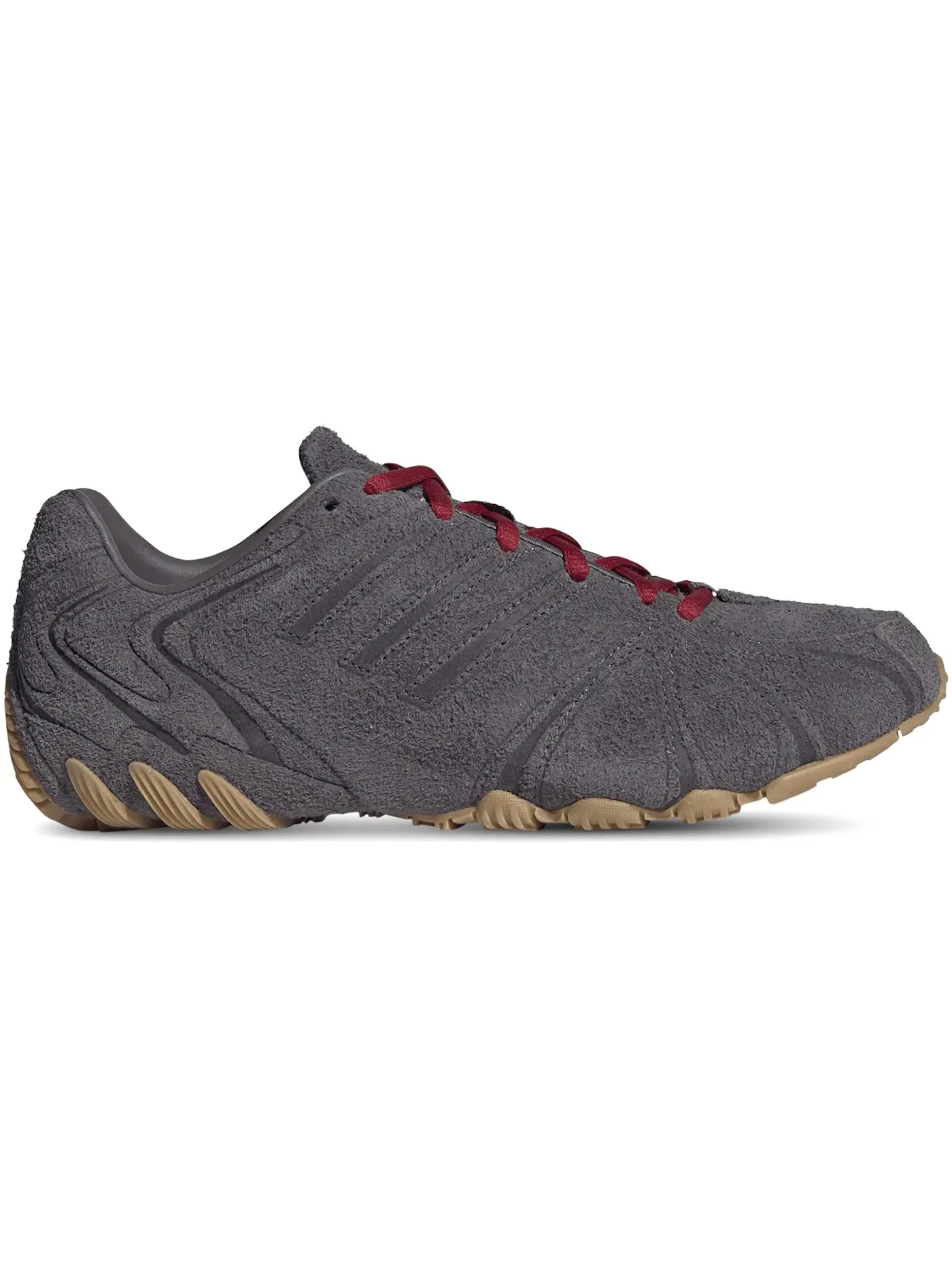 Женские кроссовки Lifestyle с длинным шнурованием Adidas Ghost Sprint Grey Strata Grey Strata Team Victory Red