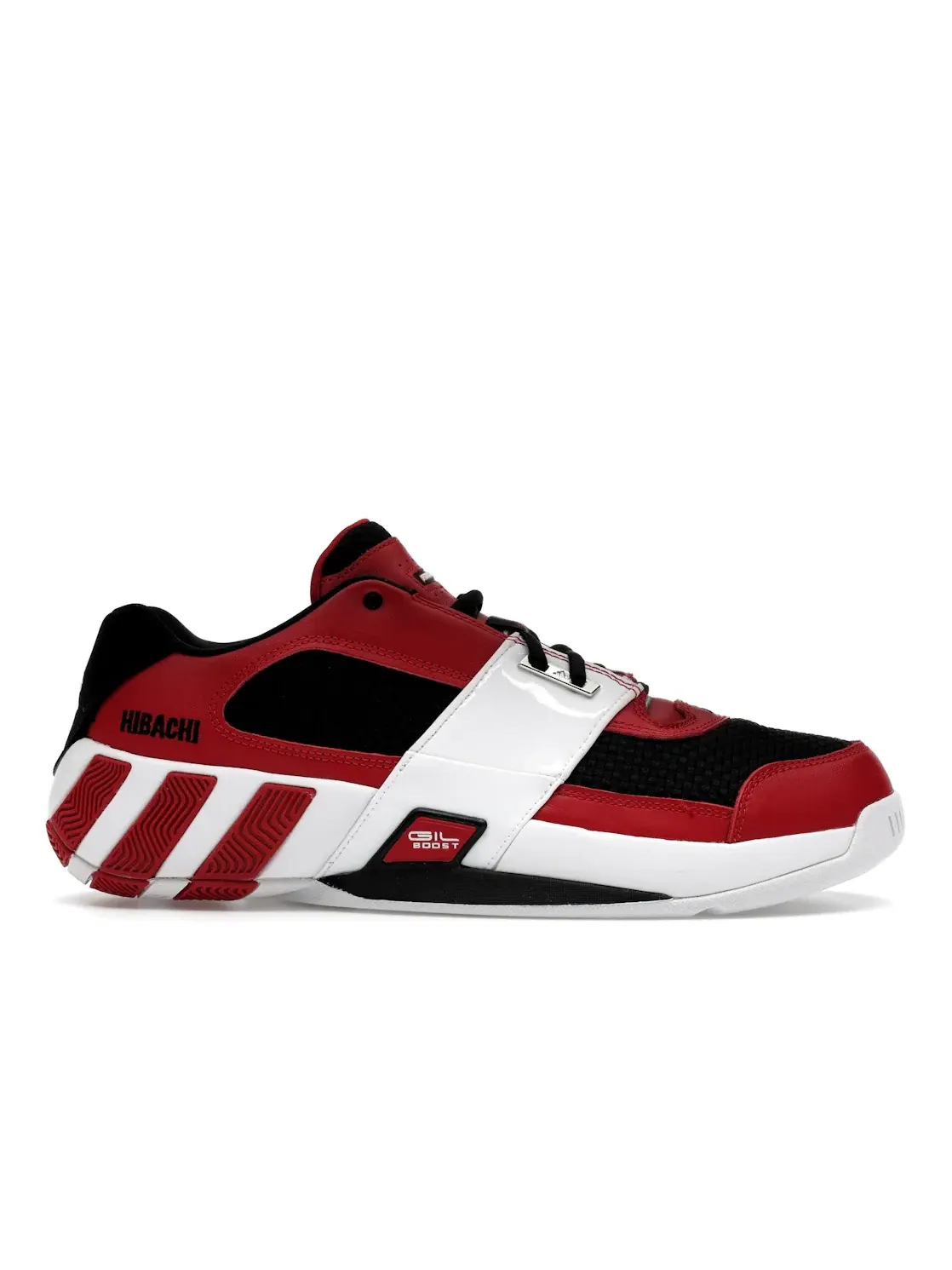 Мужские кроссовки с перфорацией Agent Gil Restomod Adidas — изображение 1 из 4, красный/белый/черный