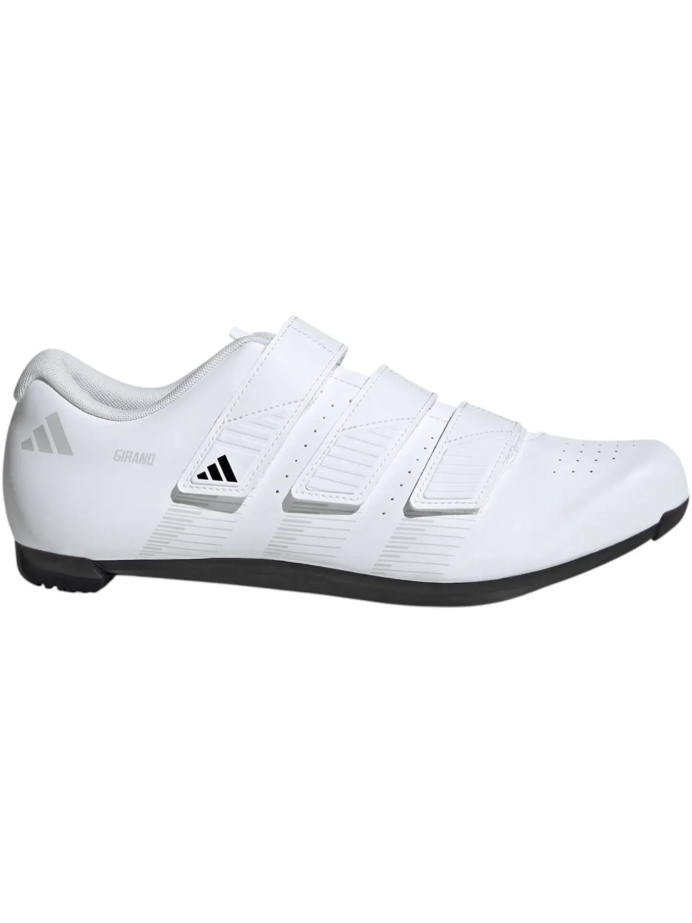 Мужские кроссовки с бесшовным верхом Adidas Girano — изображение 1 из 1, белый белый черный