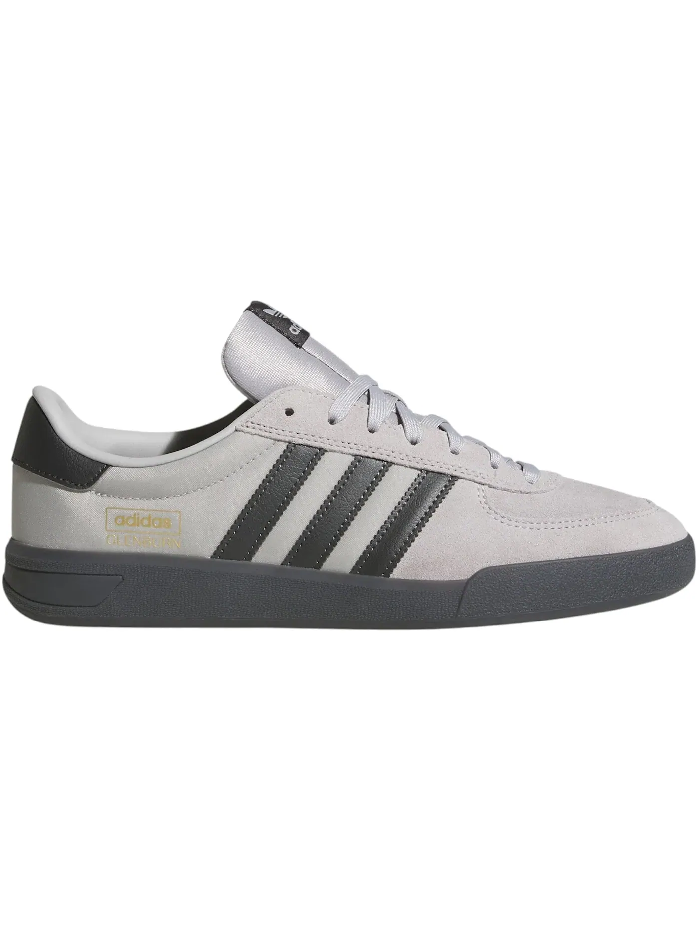 Мужские кроссовки с замшевым верхом Adidas Glenburn — изображение 1 из 1, серый//синий