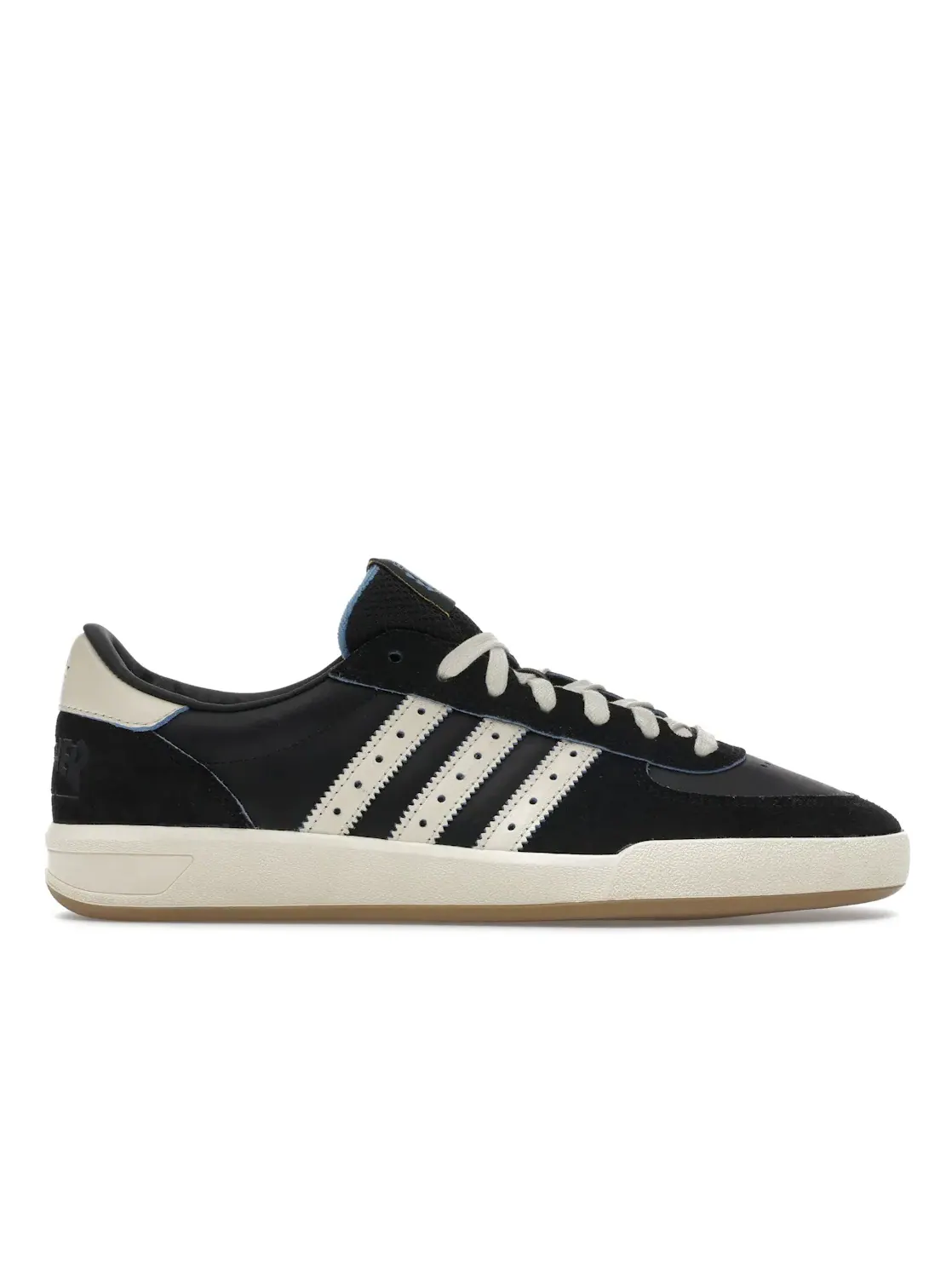 Мужские кроссовки с замшевыми вставками Adidas Glenburn Adidas — изображение 1 из 4, черный/кремовый белый
