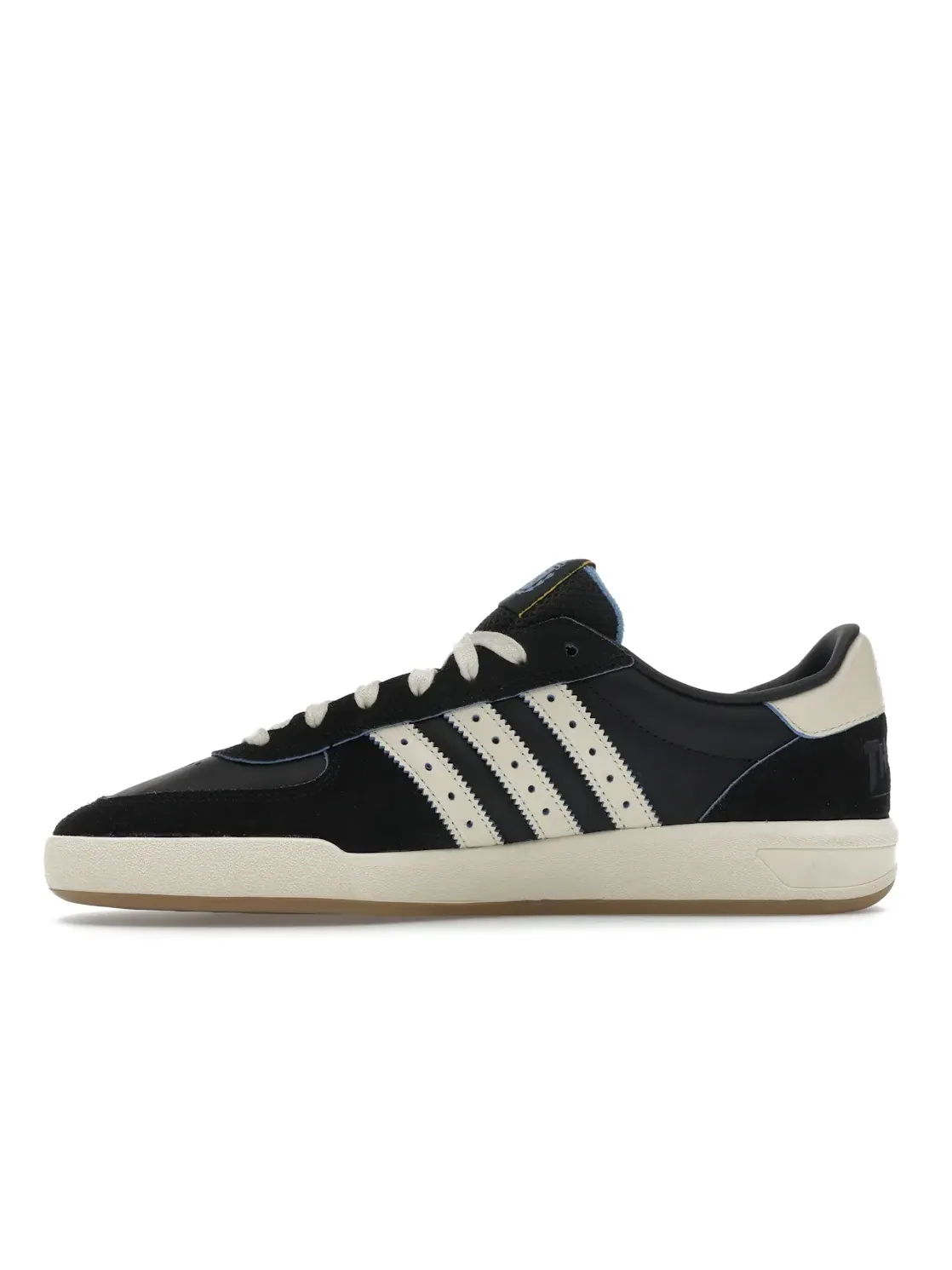 Мужские кроссовки с замшевыми вставками Adidas Glenburn Adidas — изображение 3 из 4, черный/кремовый белый