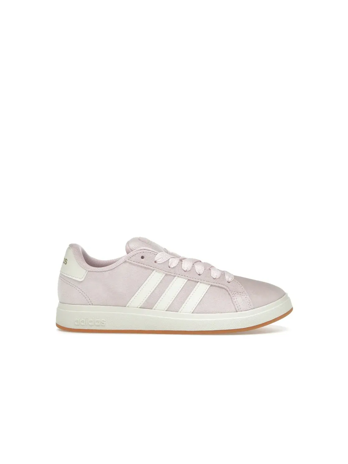 Детские кроссовки с классическим дизайном Adidas Grand Court 00s — изображение 1 из 4, прозрачный розовый белый
