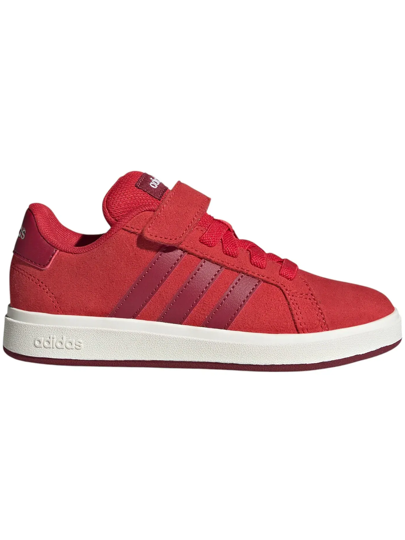 Детские кроссовки Lifestyle Adidas Grand Court 00s — изображение 1 из 1, красный/бордовый/белый