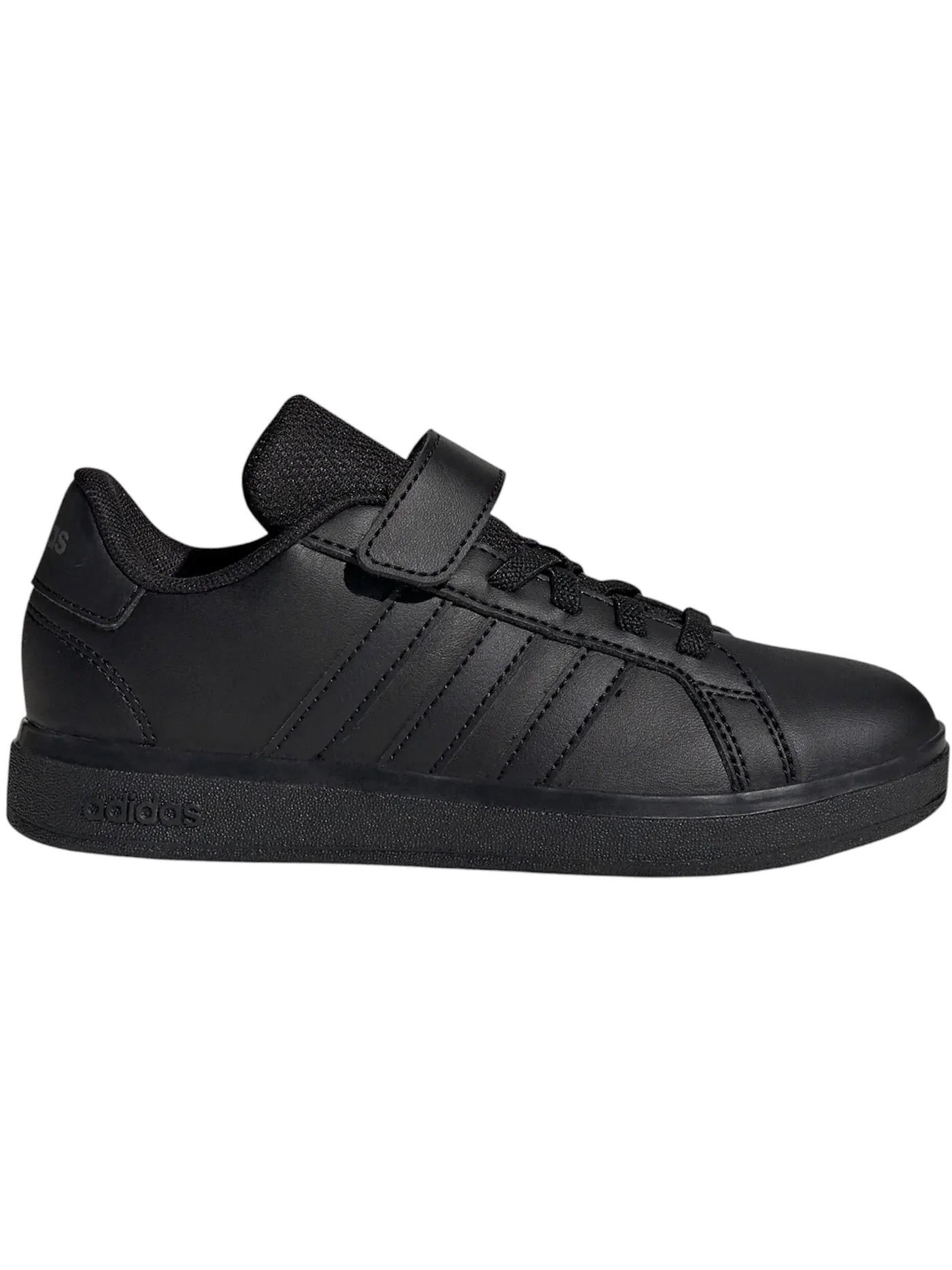 Детские кроссовки Lifestyle Adidas Grand Court 2.0 — изображение 1 из 1, черный/черный/серый