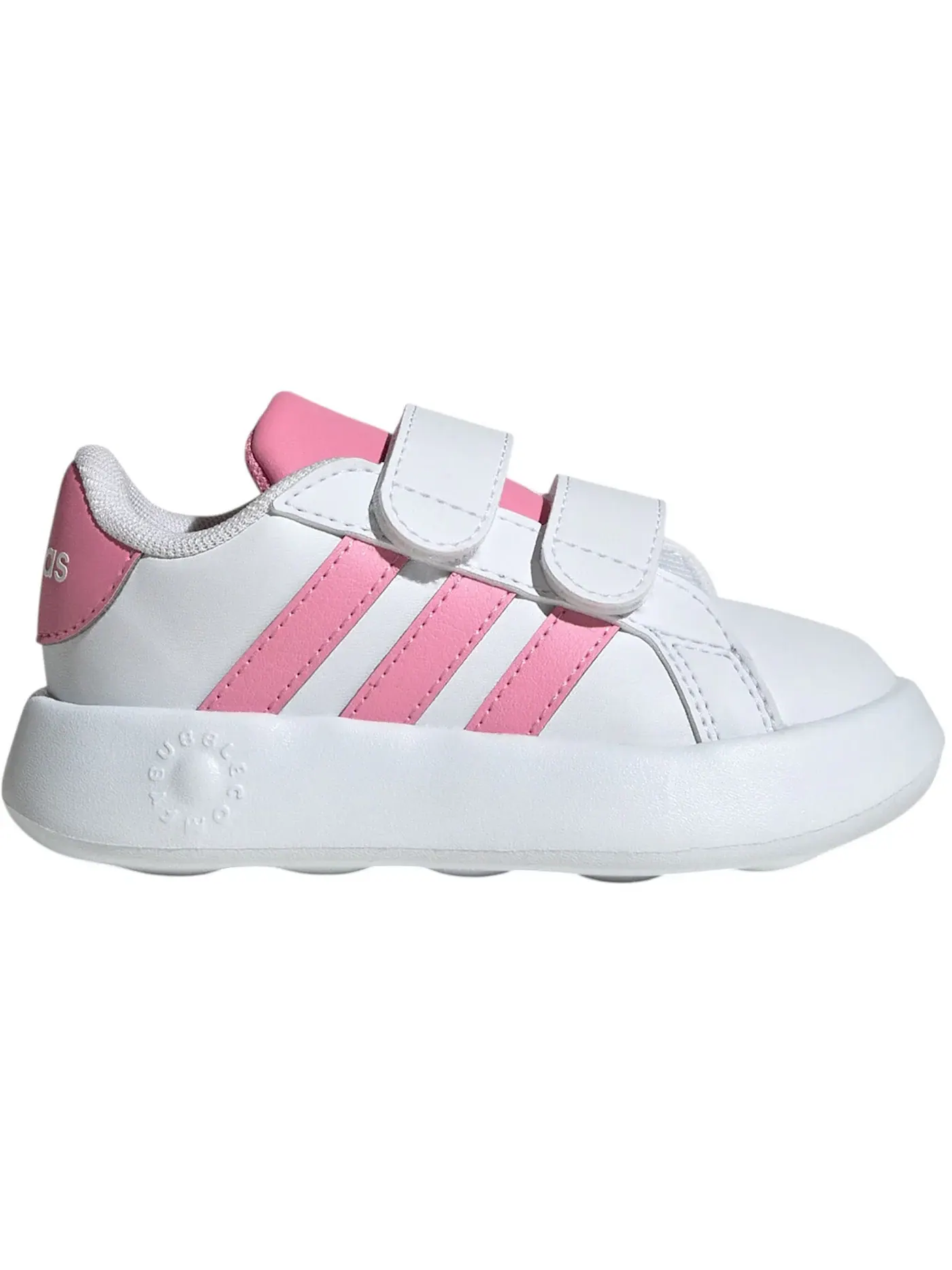 Детские кроссовки Lifestyle Adidas Grand Court 2.0 — изображение 1 из 1, белый розовый черный