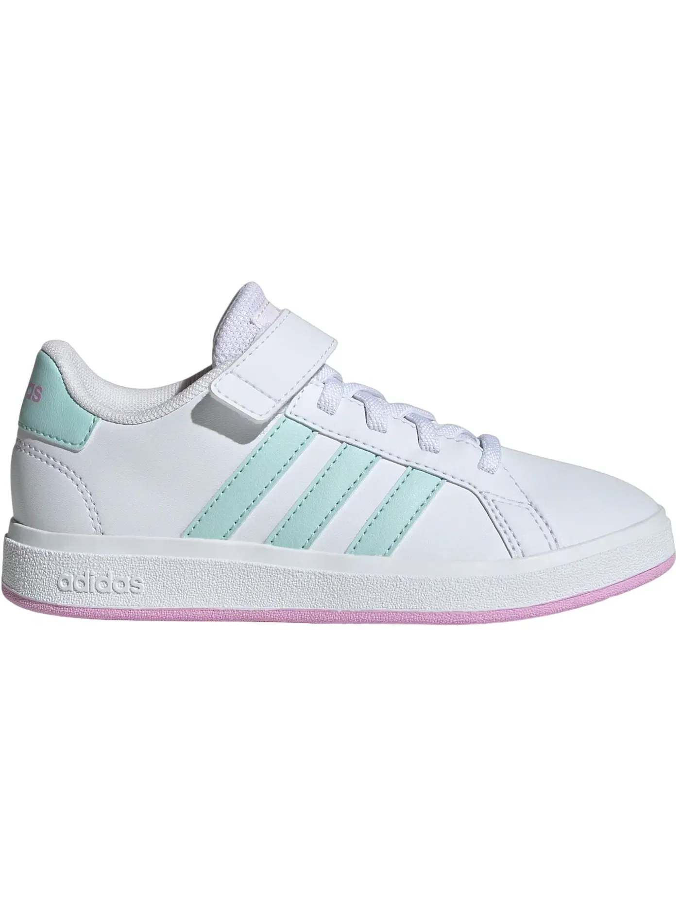 Детские кроссовки Lifestyle Adidas Grand Court 2.0 — изображение 1 из 1, белый голубой