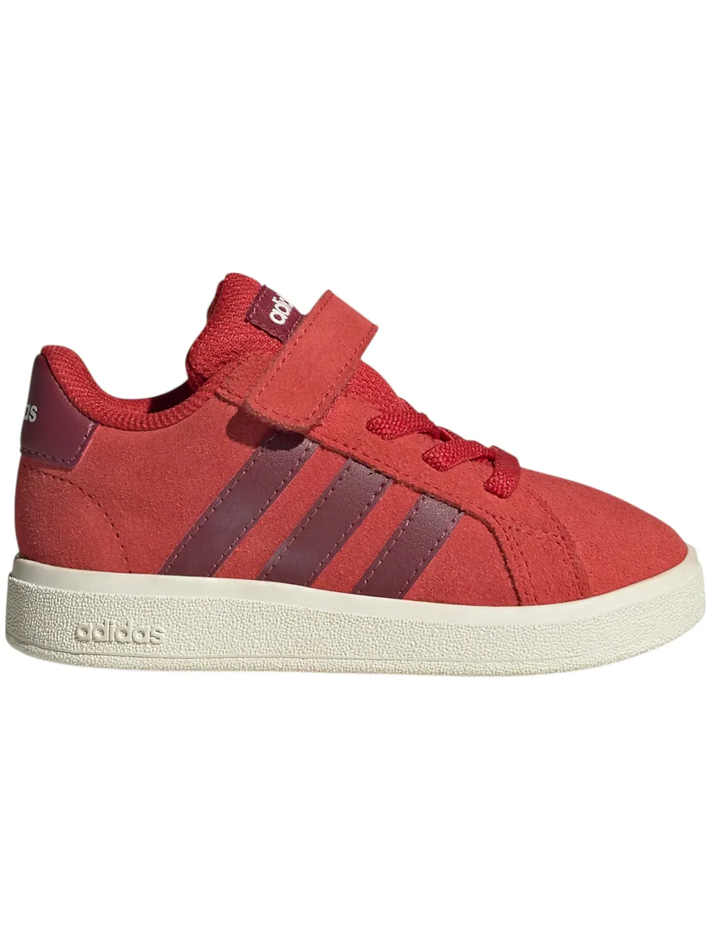 Детские кроссовки Lifestyle Adidas Grand Court 2.0 — изображение 1 из 1, красный/бордовый/белый