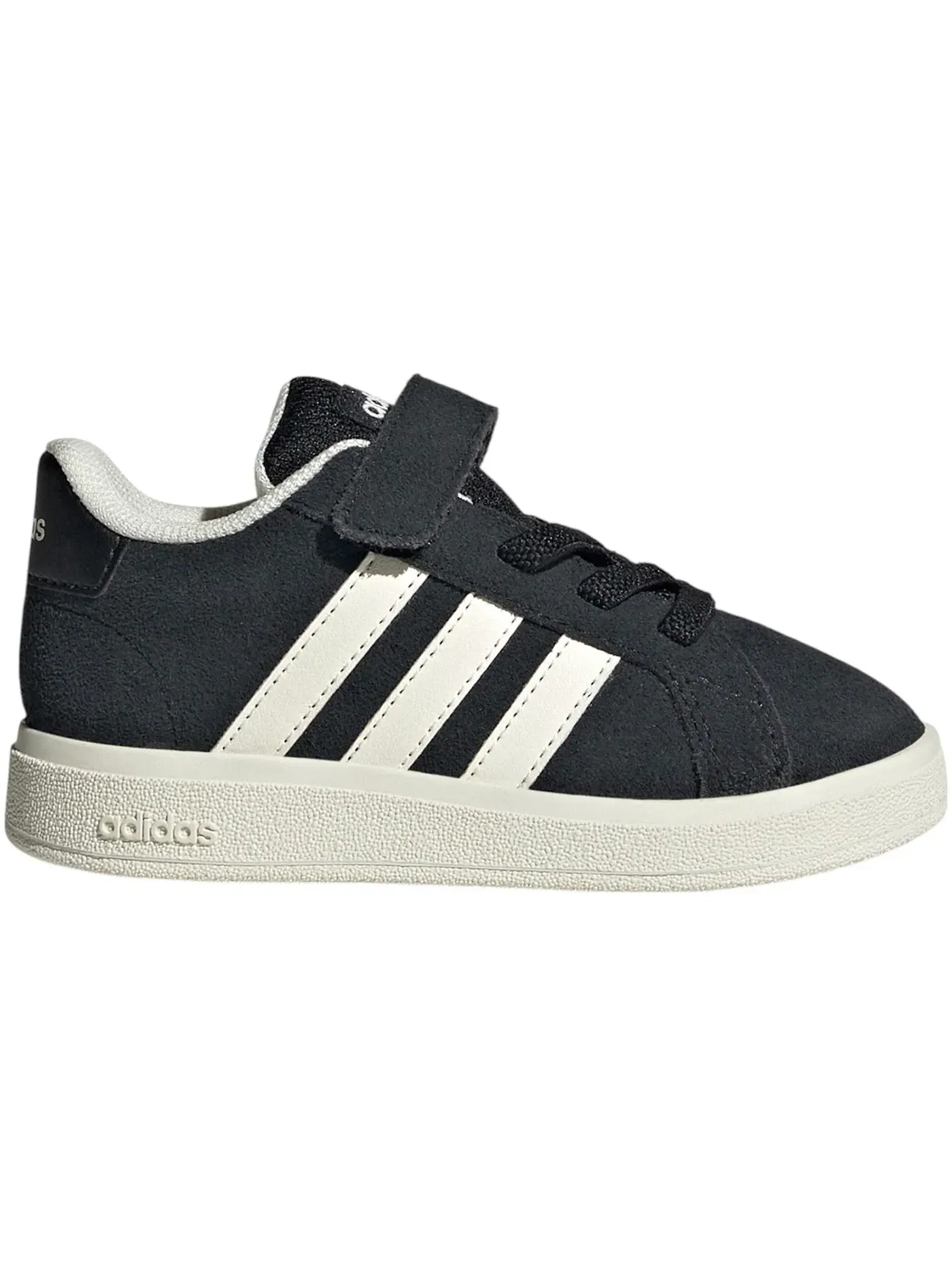 Детские кроссовки с классическим дизайном Adidas Grand Court 2.0 Adidas — изображение 1 из 1, черный белый белый