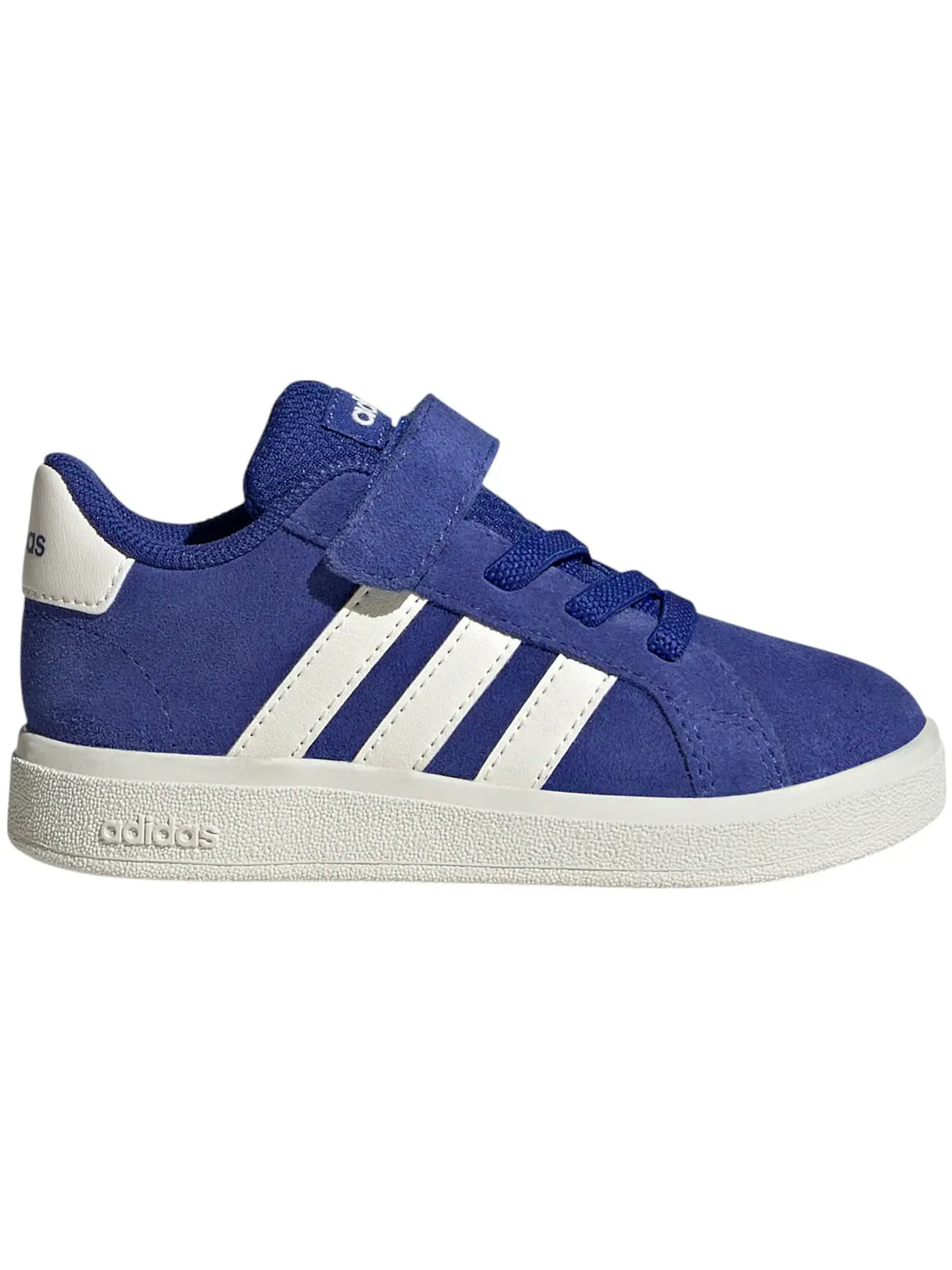 Детские кроссовки для мальчиков и девочек Lifestyle Adidas Grand Court 2.0 — изображение 1 из 1, синий белый черный