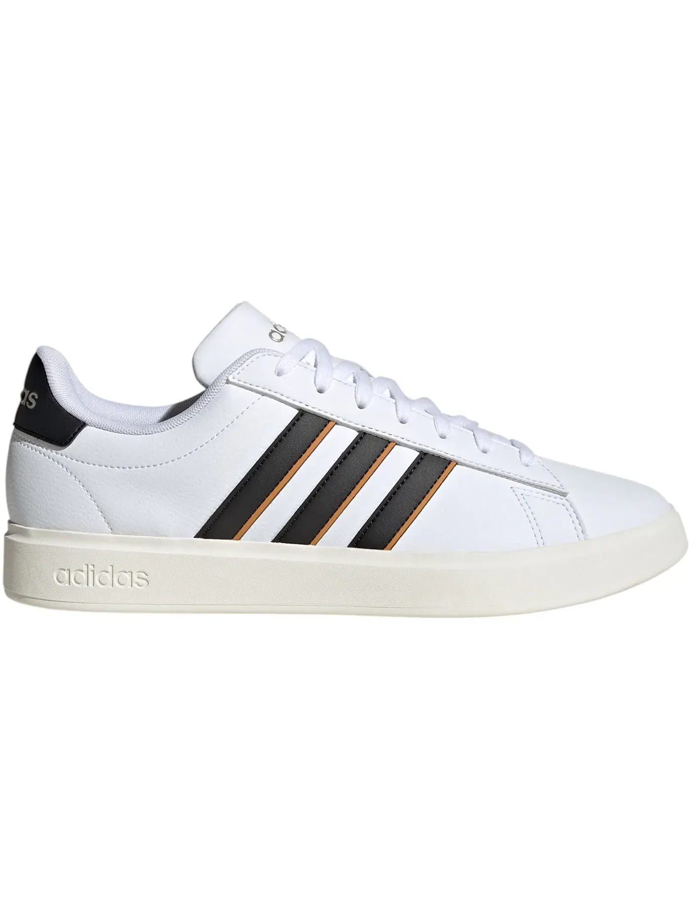 Мужские кроссовки Lifestyle Adidas Grand Court 2.0 — изображение 1 из 1, белый/черный/оранжевый
