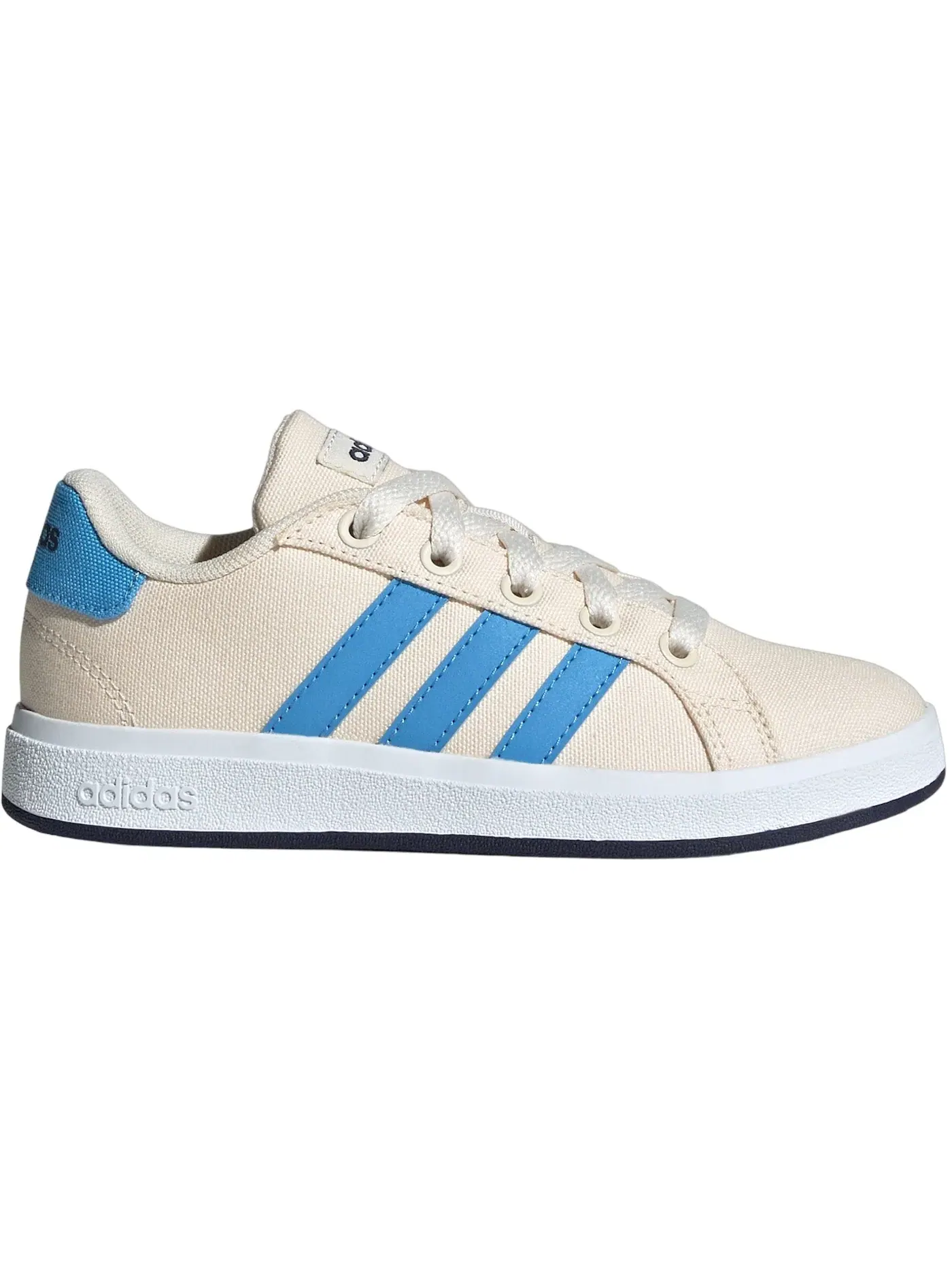 Детские кроссовки Lifestyle Adidas Grand Court 2.0 — изображение 1 из 1, белый синий темно-синий