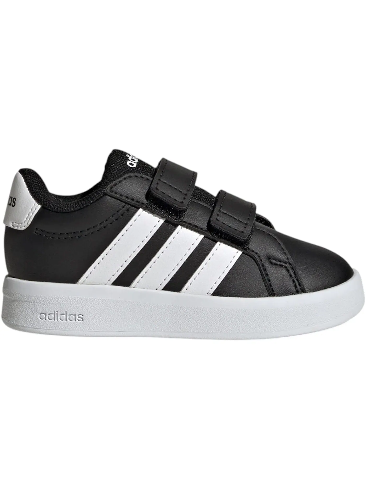 Детские кроссовки Lifestyle Adidas Grand Court 3.0 — изображение 1 из 1, черный/белый/белый