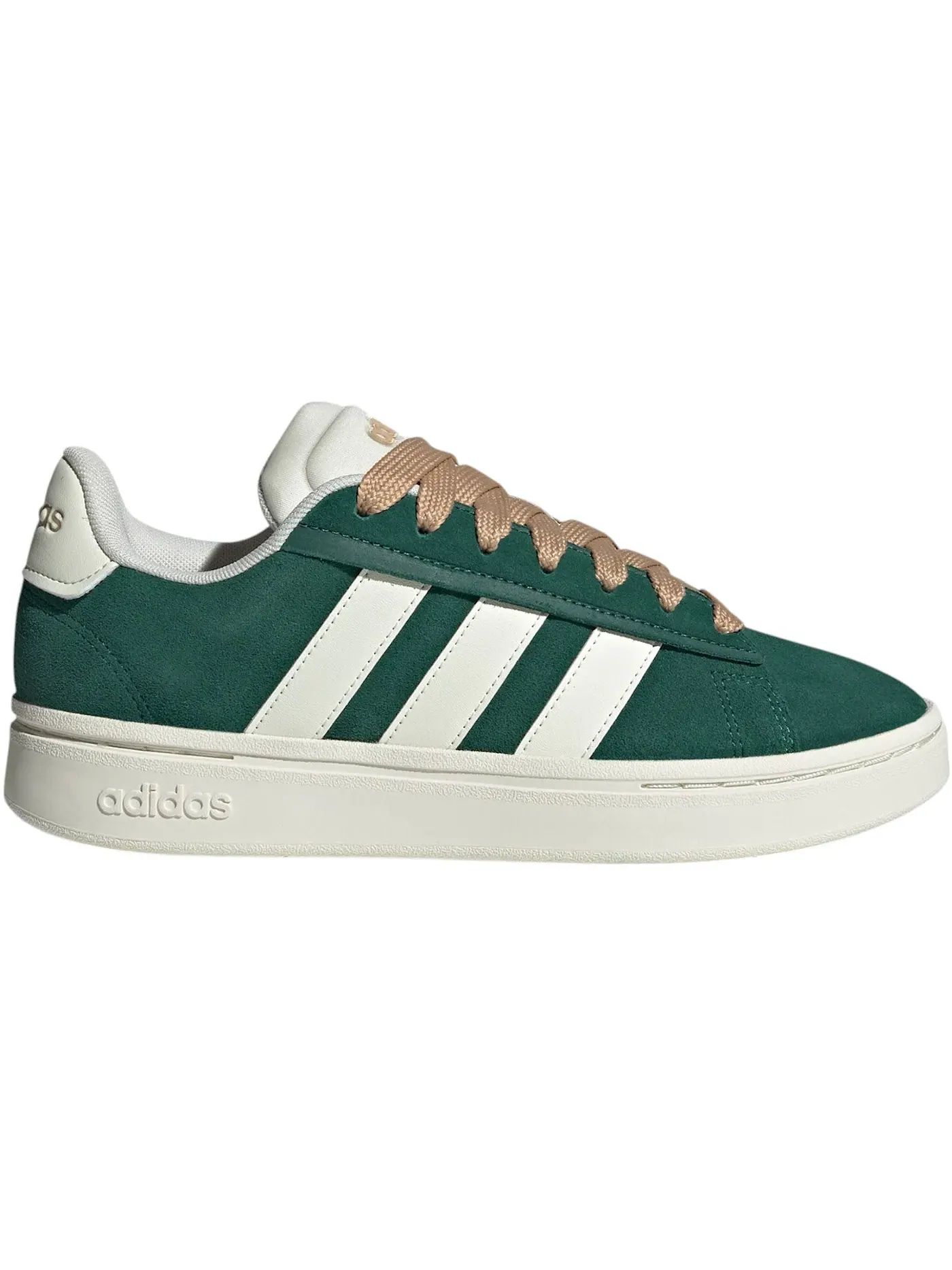 Женские кроссовки Lifestyle Adidas Grand Court Alpha — изображение 1 из 1, зеленый/белый/бежевый