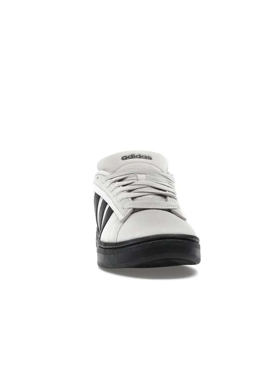 Мужские кроссовки Lifestyle Adidas Grand Court Alpha — изображение 2 из 4, серый/черный/черный