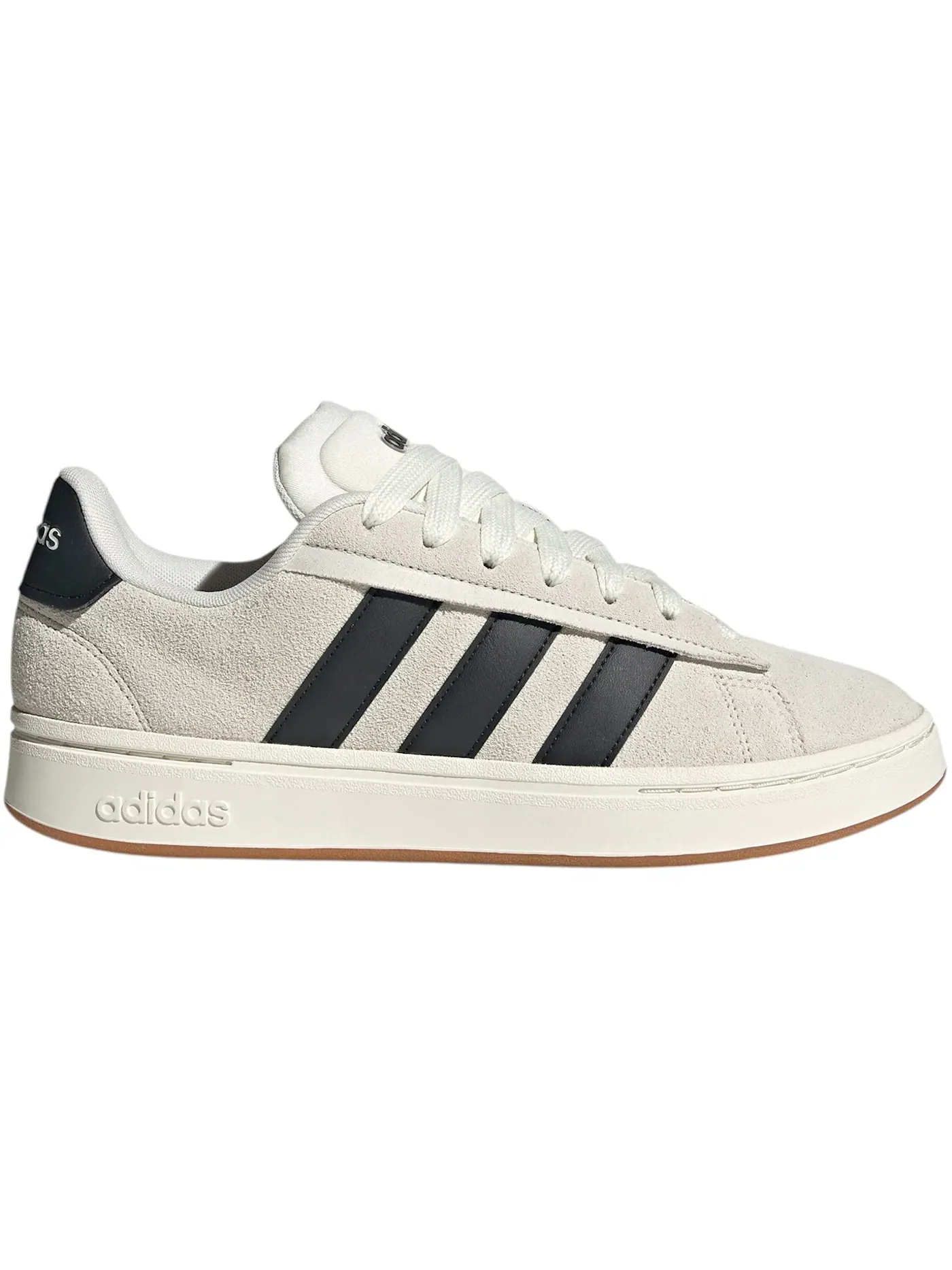 Мужские кроссовки для повседневной носки Adidas Grand Court Alpha — изображение 1 из 1, белый/черный