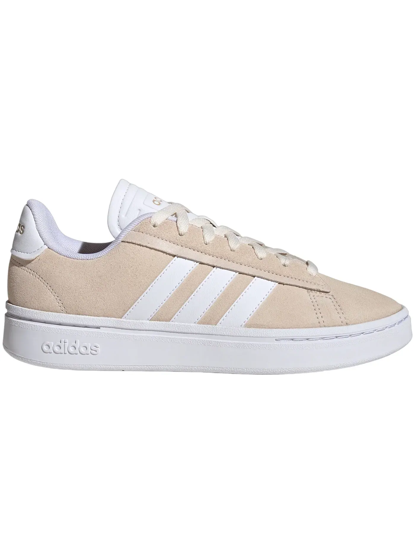 Женские кроссовки Lifestyle Adidas Grand Court Alpha — изображение 1 из 1, белый/белый/бежевый