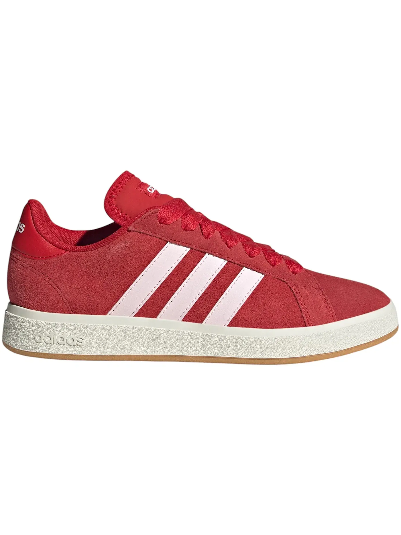 Женские кроссовки lifestyle Adidas Grand Court Base 00s — изображение 1 из 1, прозрачный розовый белый