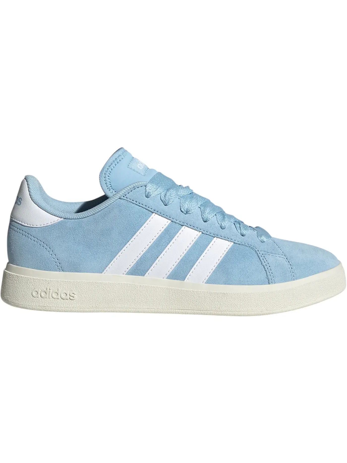 Женские кроссовки для повседневной носки Adidas Grand Court Base 00s — изображение 1 из 1, прозрачный/белый/белый