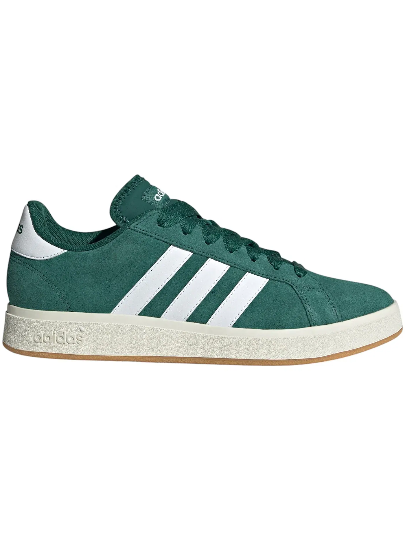 Мужские кроссовки повседневные Adidas Grand Court Base 00s — изображение 1 из 1, зеленый/белый