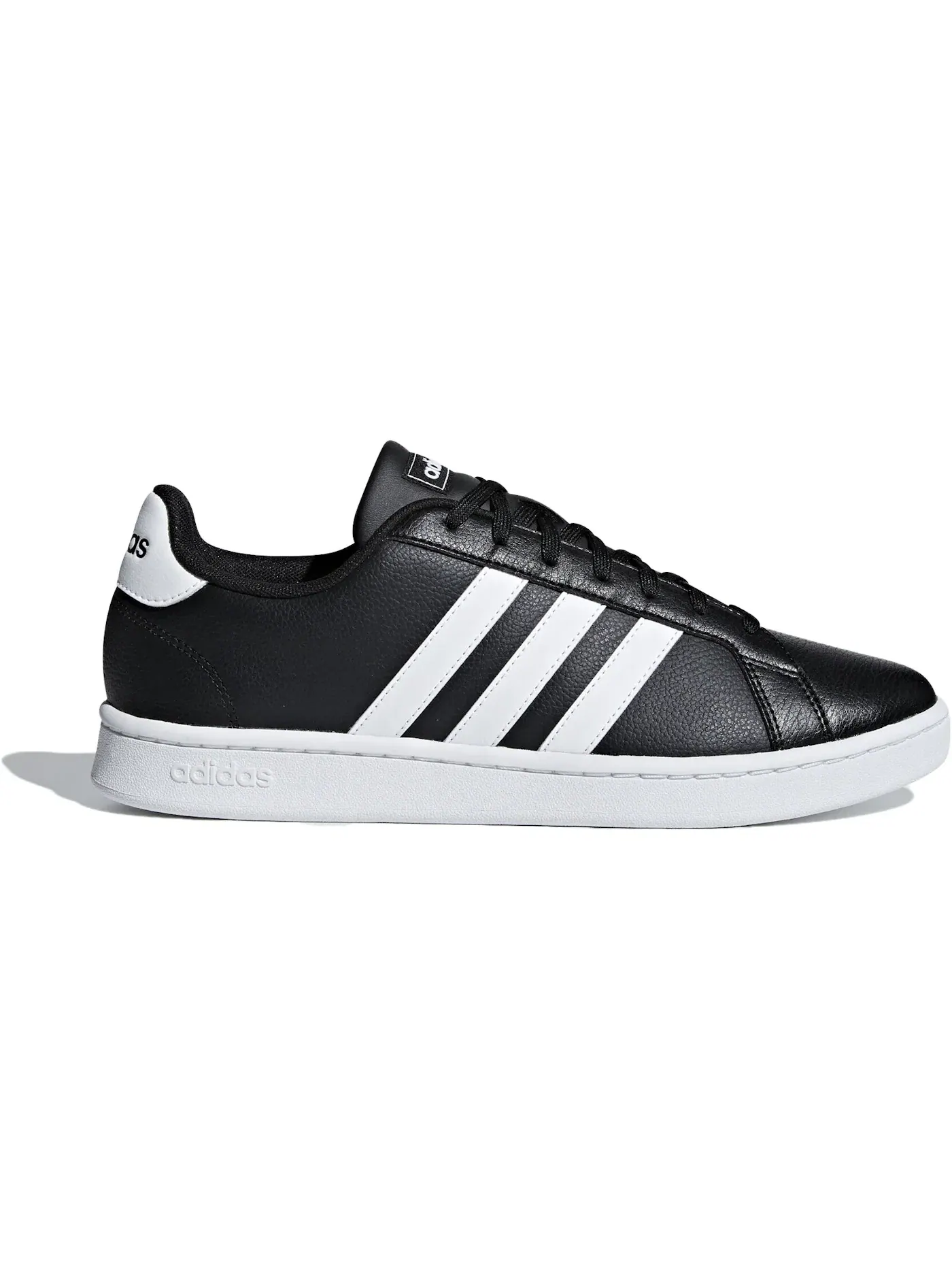 Мужские кроссовки Lifestyle Adidas Grand Court — изображение 1 из 1, черный/белый/белый
