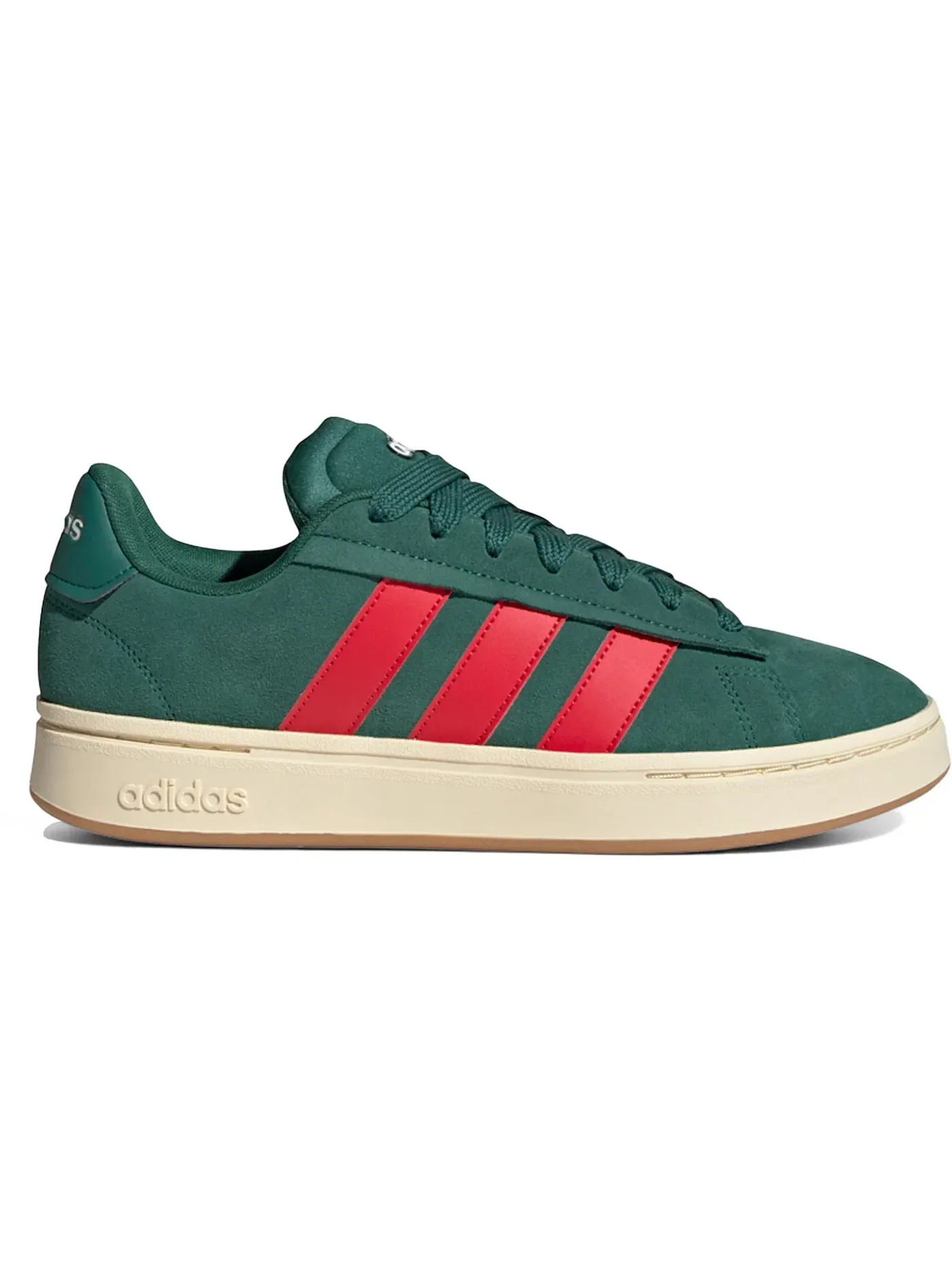 Мужские кроссовки Lifestyle Adidas Grand Court — изображение 1 из 1, зеленый//белый