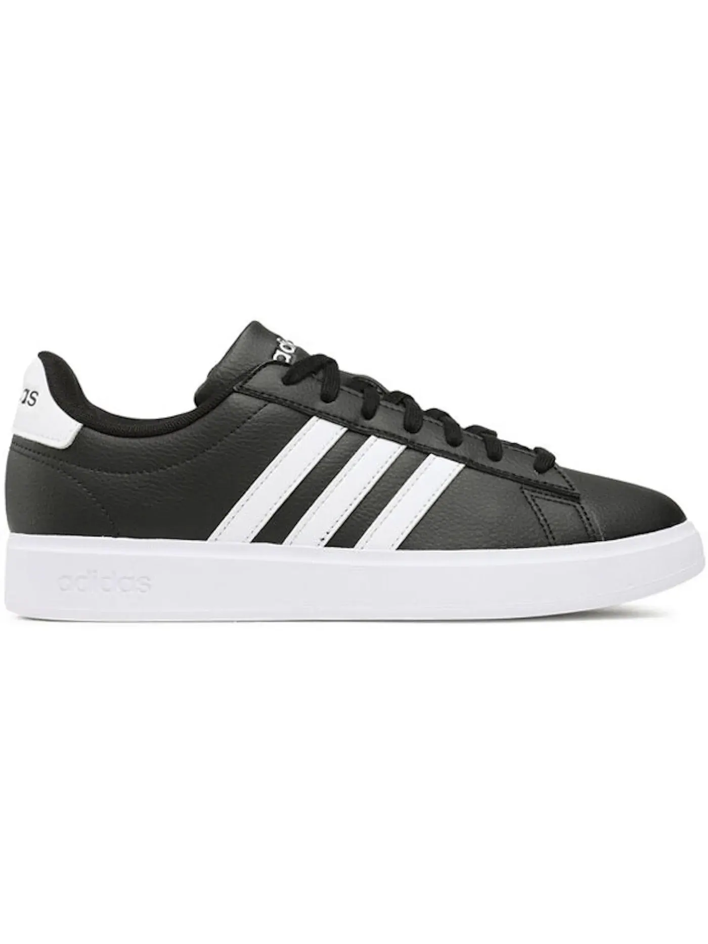 Мужские кроссовки Lifestyle Adidas Grand Court — изображение 1 из 1, черный/белый/черный