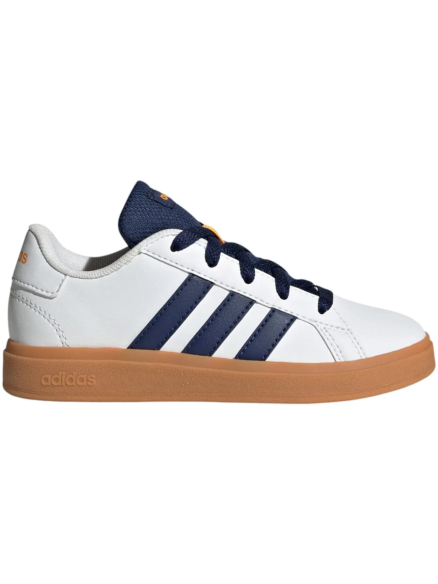 Детские кроссовки Lifestyle Adidas Grand Court — изображение 1 из 1, белый темный синий