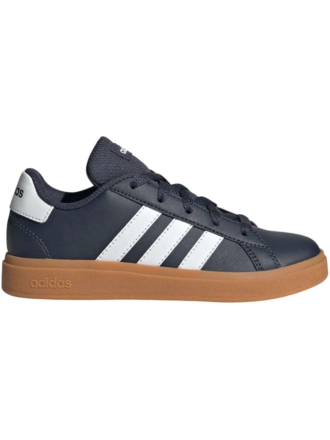 Детские кроссовки с классическим дизайном Adidas Grand Court Lifestyle — изображение 1 из 1, темно-синий белый
