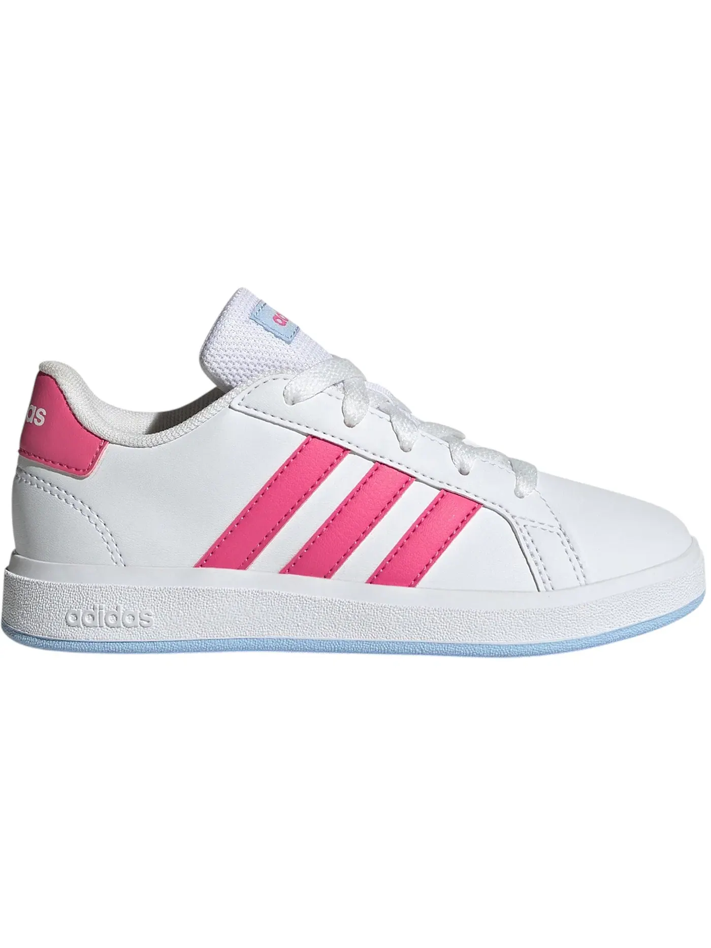 Детские кроссовки Lifestyle Adidas Grand Court — изображение 1 из 1, белый//синий