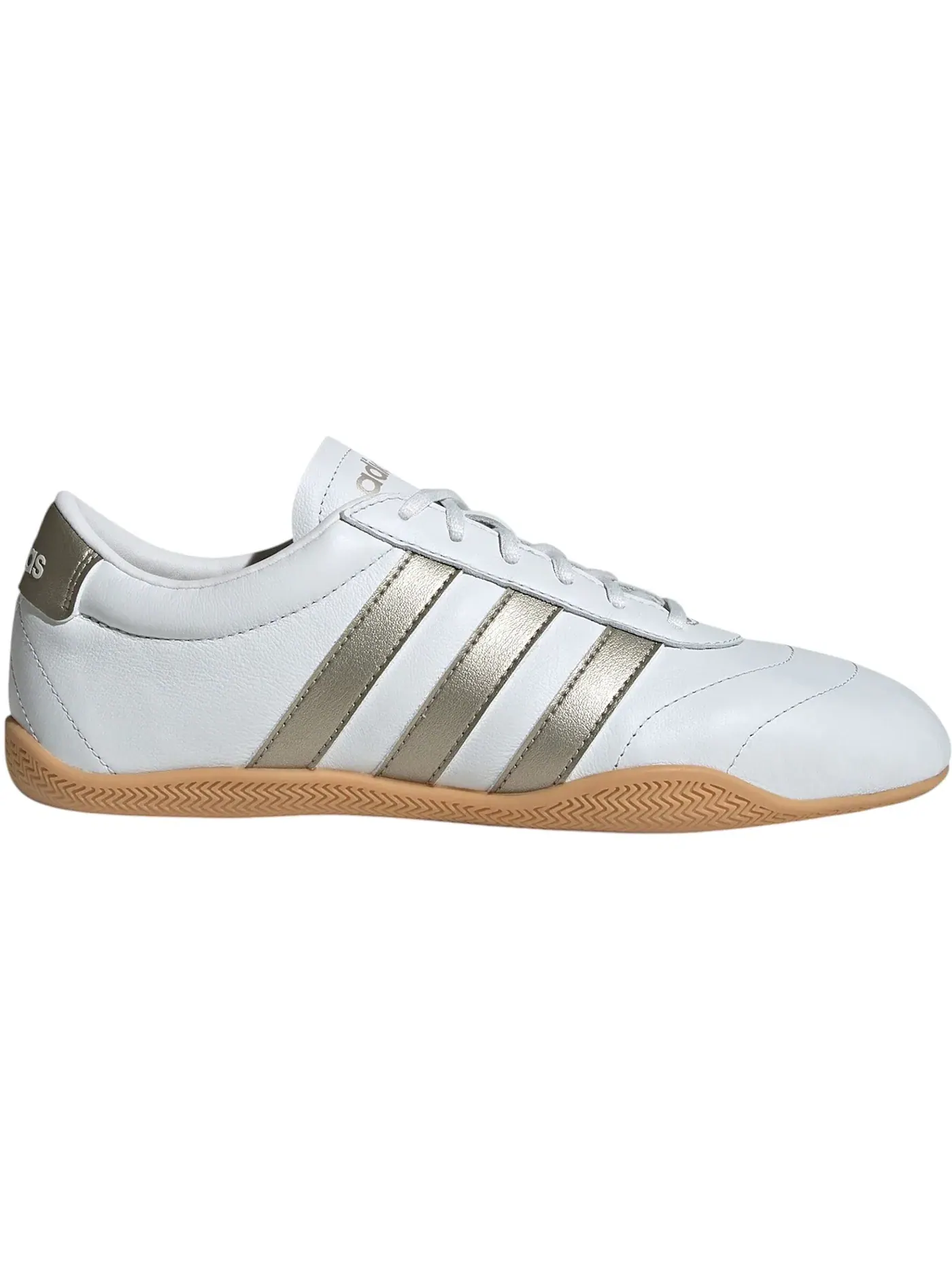 Женские кроссовки Lifestyle Adidas Grand Court Lo — изображение 1 из 1, белый/металлик