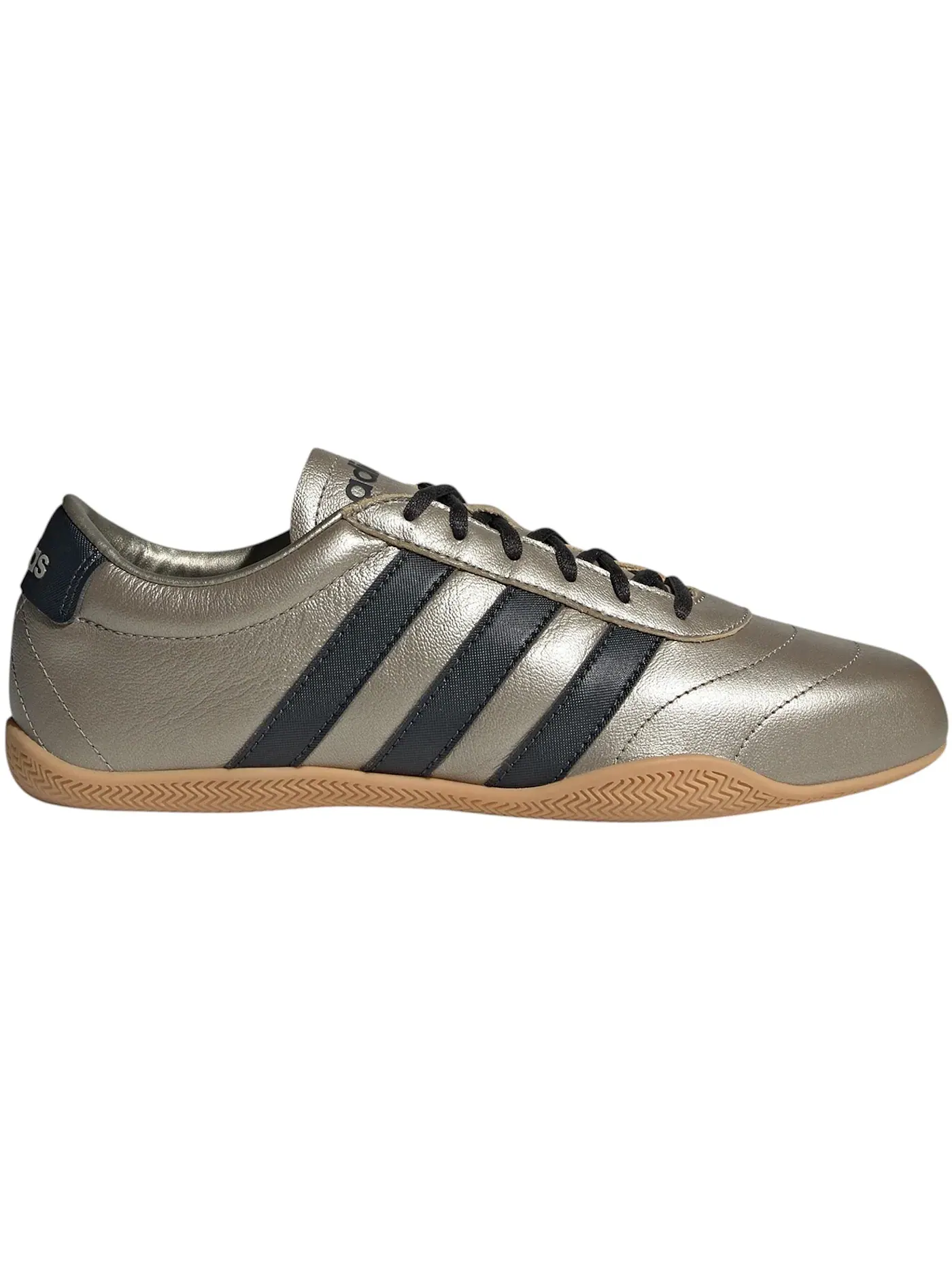 Женские кроссовки Lifestyle Grand Court Lo Adidas, Cyber Metallic/Carbon/Gum — изображение 1 из 1