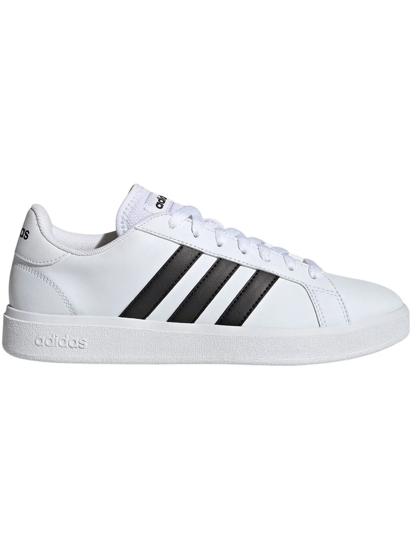 Мужские кроссовки Lifestyle Adidas Grand Court Adidas — изображение 1 из 1, белый черный белый