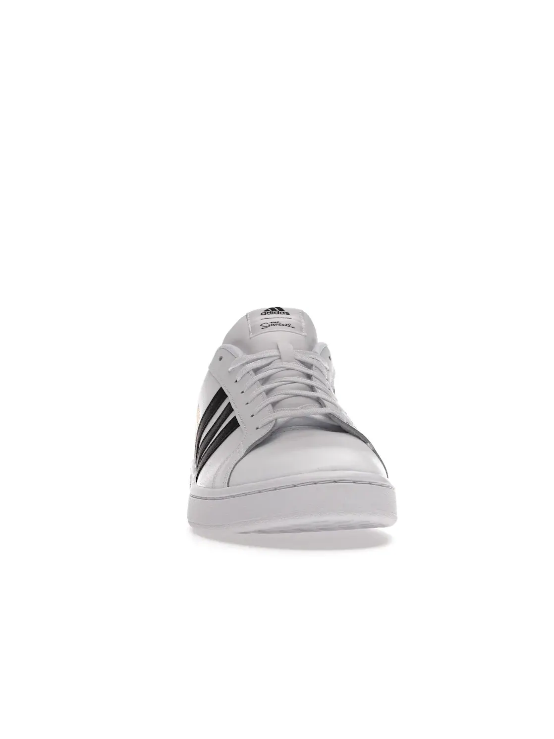 Мужские кроссовки Lifestyle Grand Court Adidas — изображение 2 из 4, белый/черный/белый