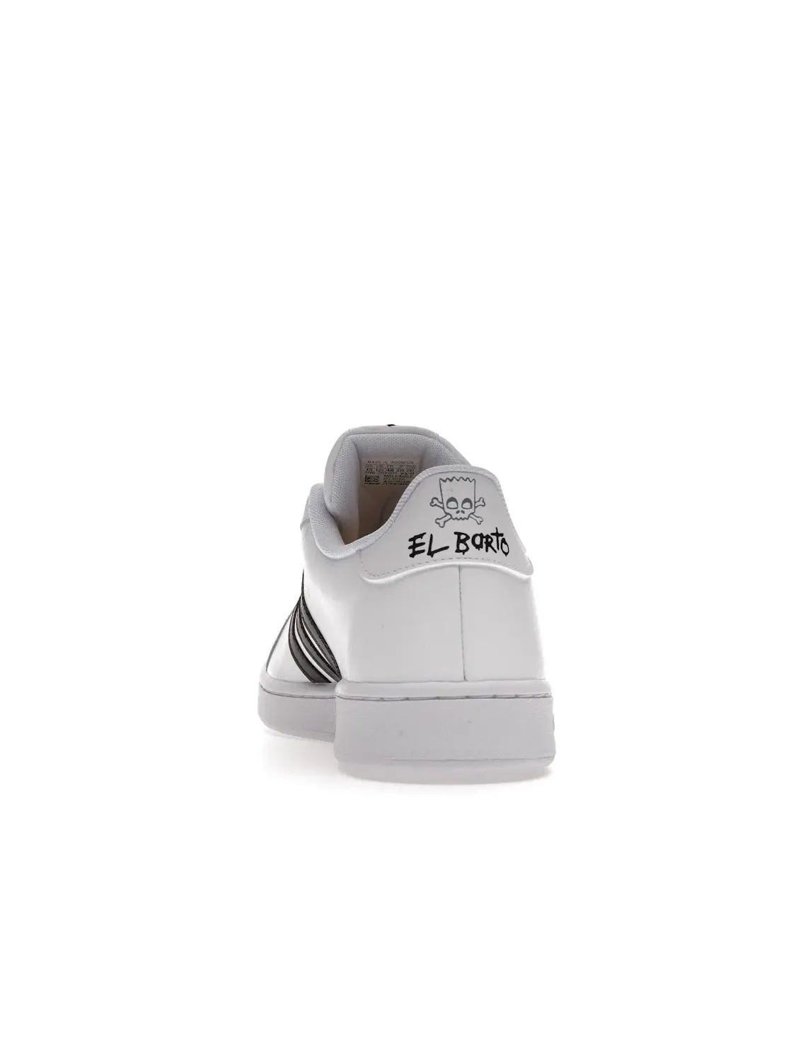 Мужские кроссовки Lifestyle Grand Court Adidas — изображение 4 из 4, белый/черный/белый