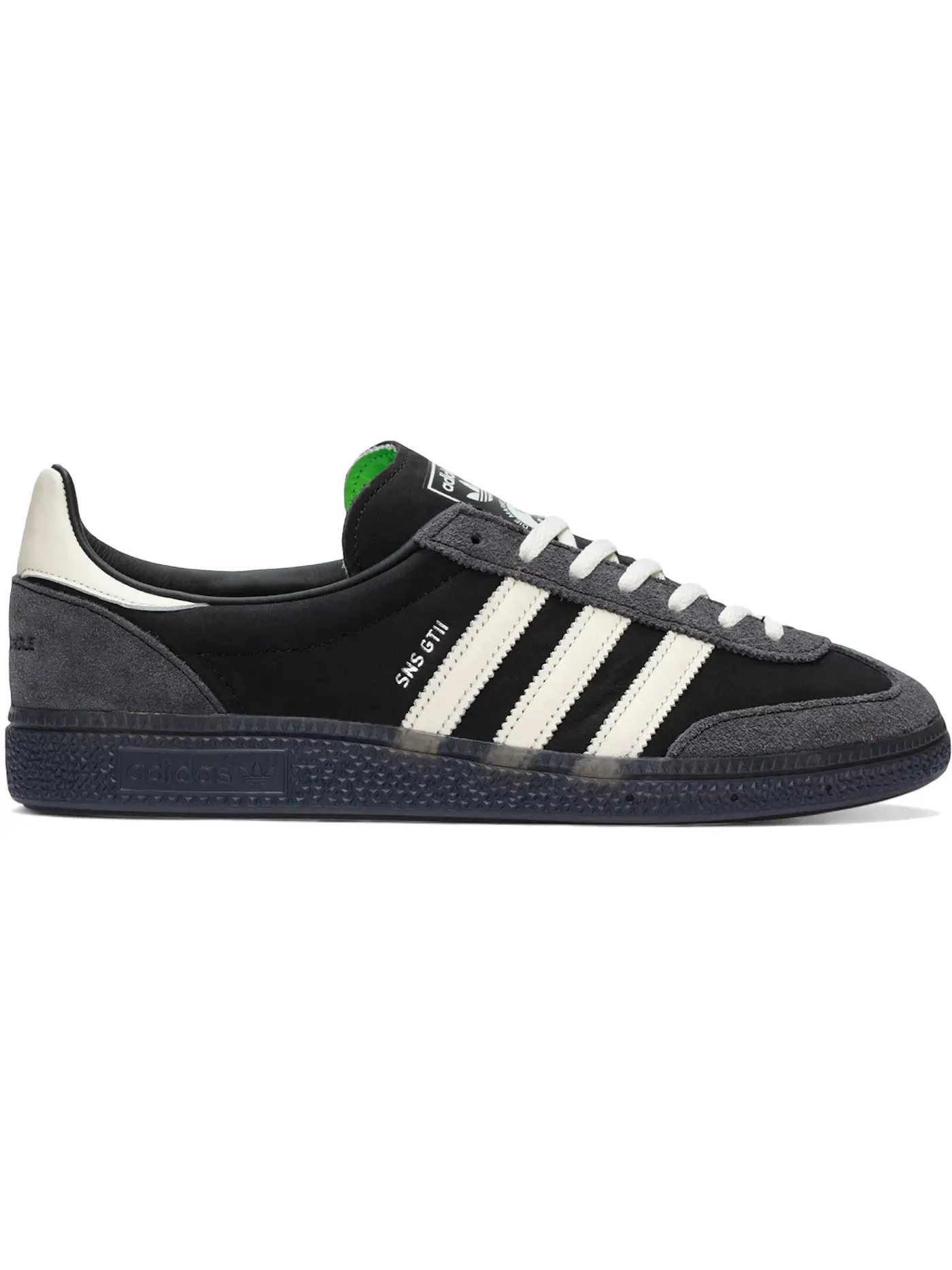Мужские кроссовки Lifestyle Adidas GT II Adidas — изображение 1 из 1, черный/белый/зеленый
