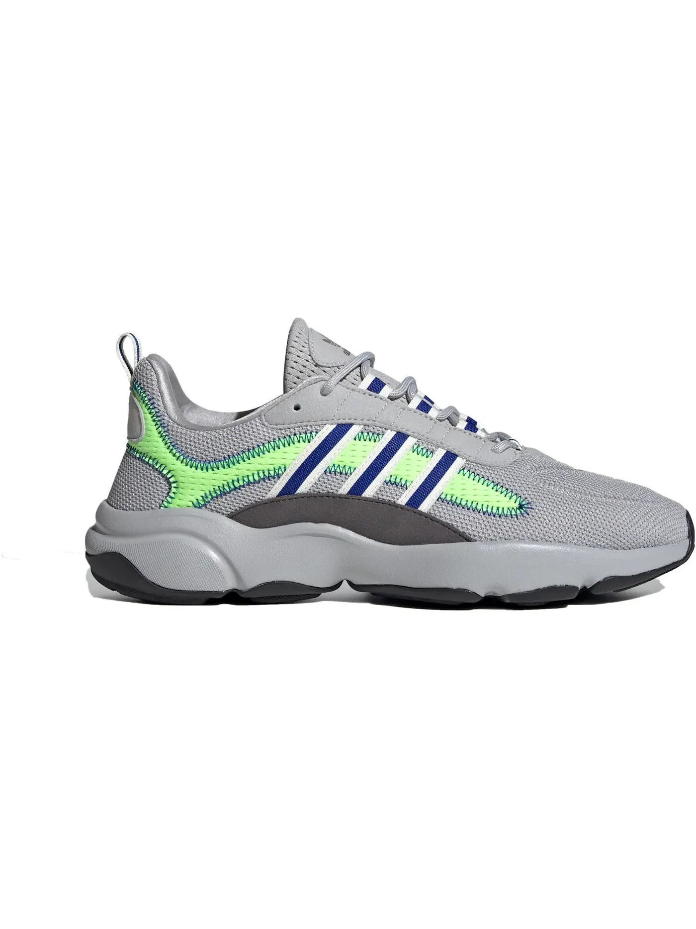 Мужские кроссовки Lifestyle Adidas Haiwee — изображение 1 из 1, серый/синий/зеленый