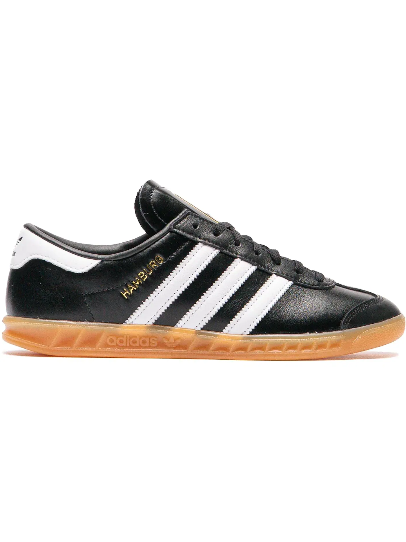 Женские кроссовки Lifestyle Adidas Hamburg — изображение 1 из 1, черный/белый