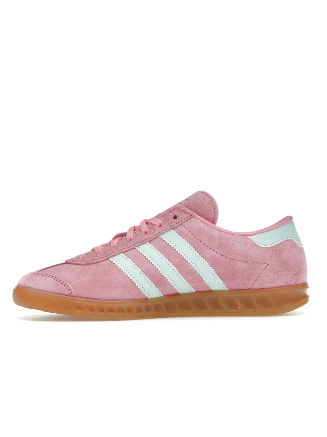 Женские кроссовки Lifestyle Adidas Hamburg — изображение 3 из 4, розовый/голубой