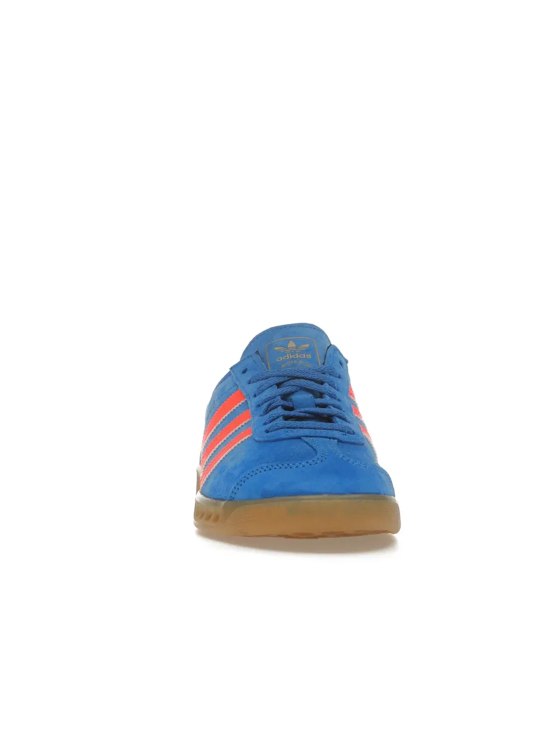 Женские кроссовки Lifestyle Adidas Hamburg — изображение 2 из 4, синий/оранжевый