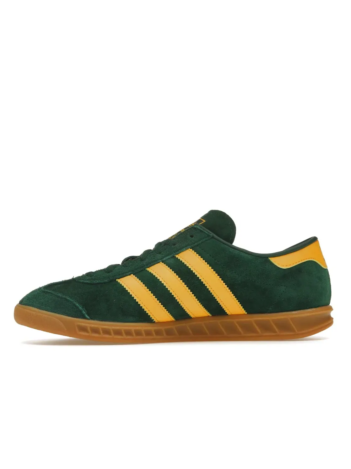 Мужские кроссовки Lifestyle Adidas Hamburg — изображение 3 из 4, зеленый/золотистый