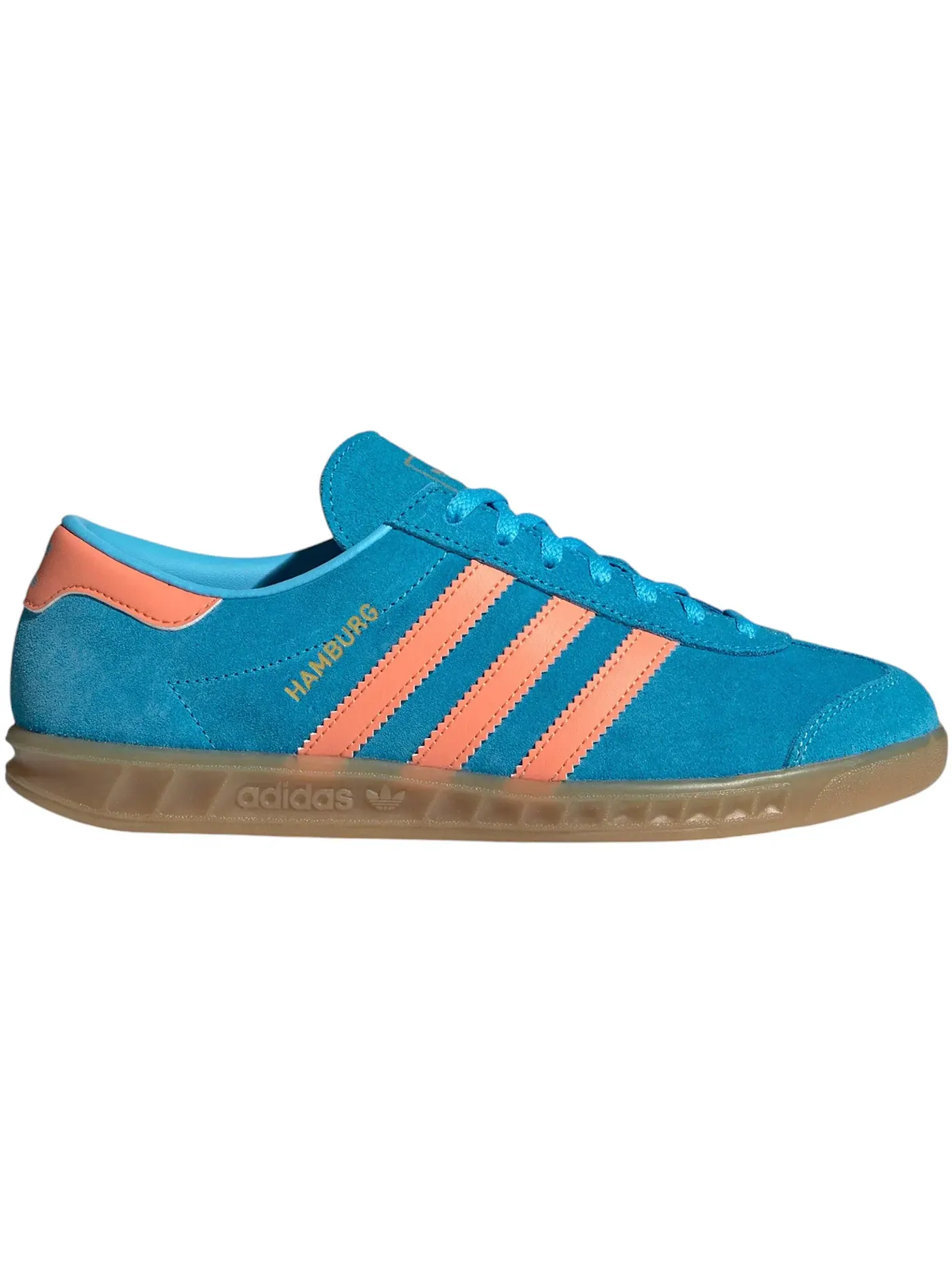Женские кроссовки Lifestyle Adidas Hamburg — изображение 1 из 1, золотистый металлик