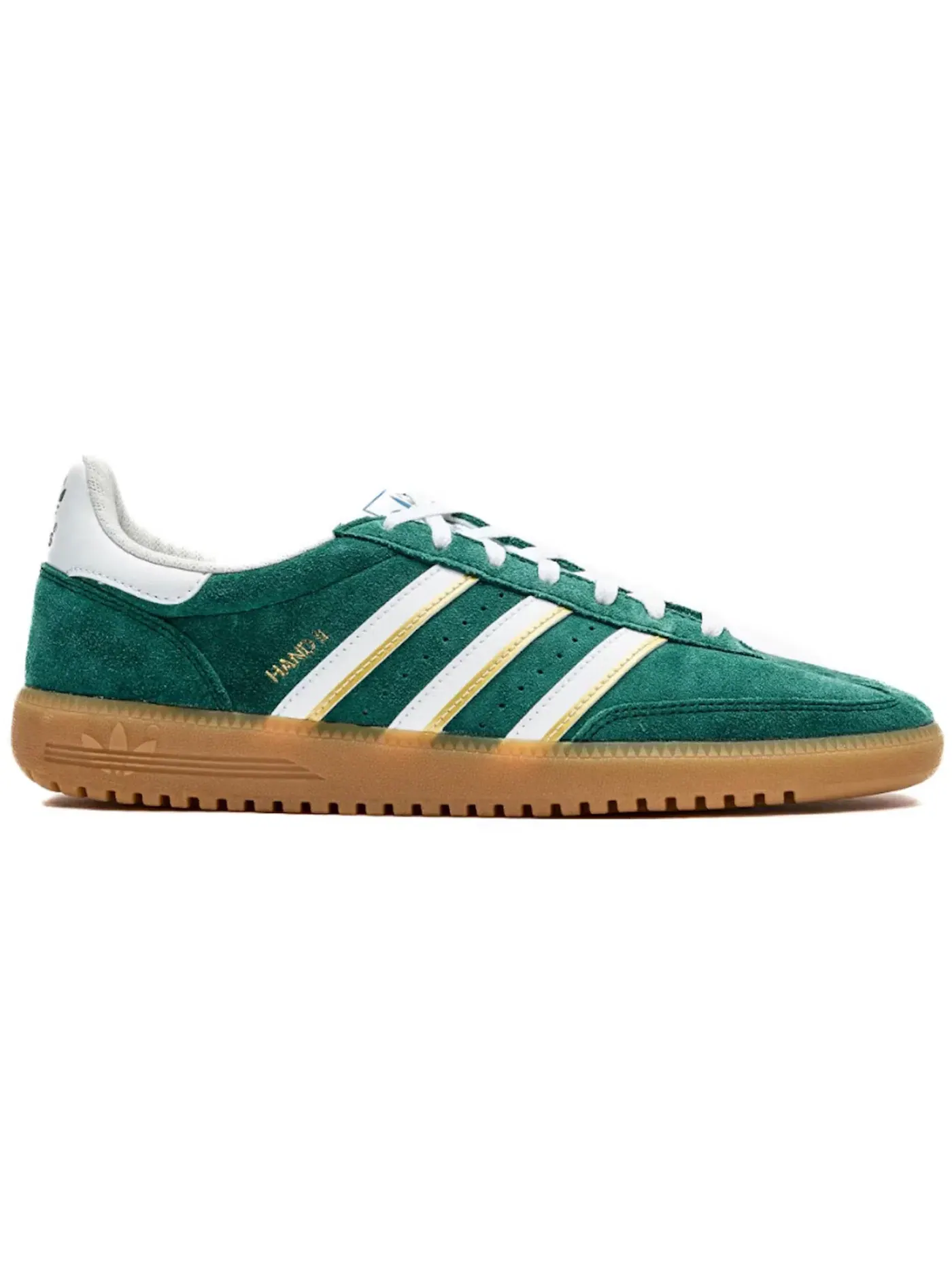 Мужские кроссовки Lifestyle Adidas Hand 2 — изображение 1 из 1, зеленый/белый/золотистый