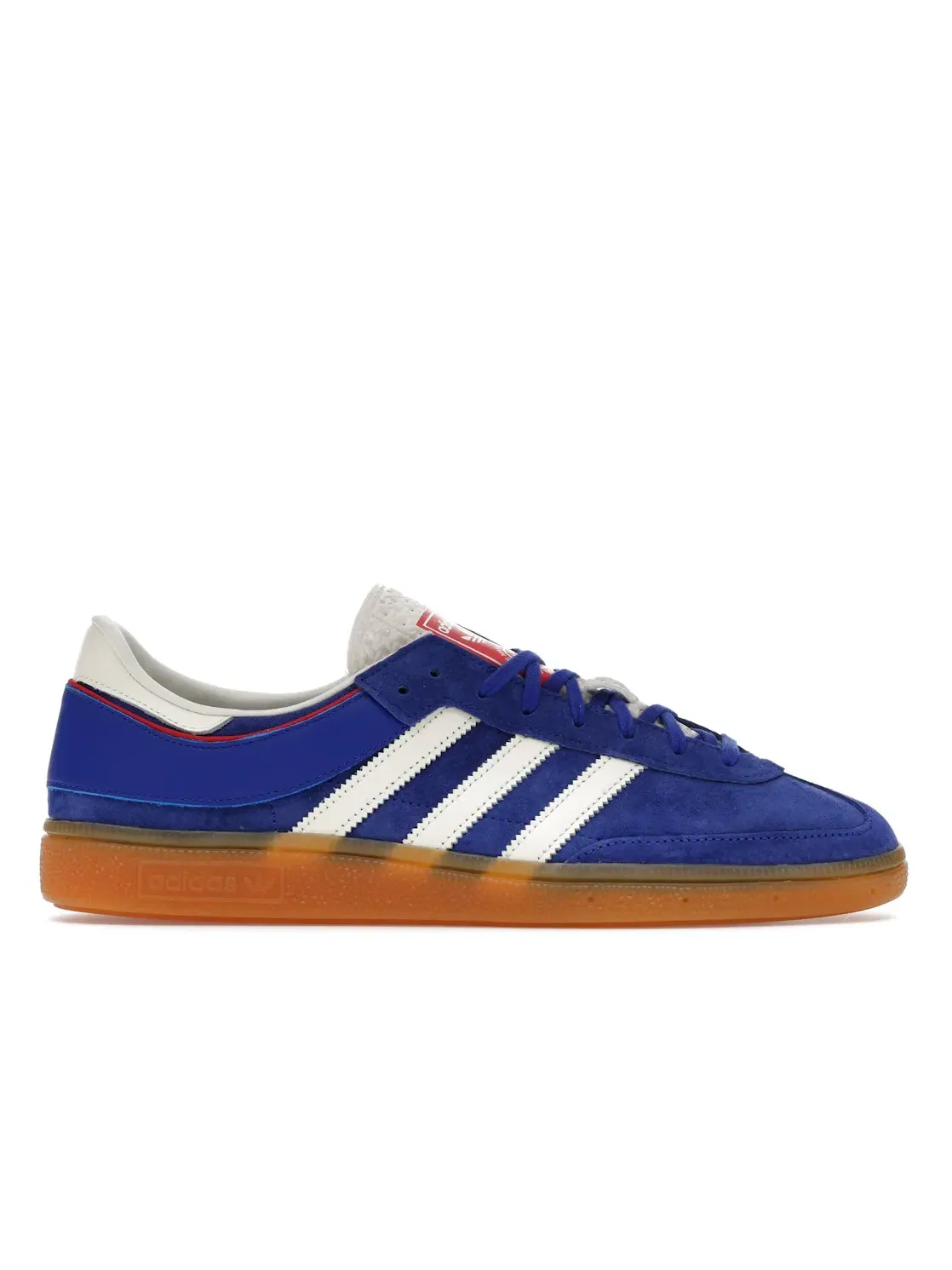 Мужские кроссовки с замшевым верхом Adidas Handball Cup SPZL — изображение 1 из 4, синий кремовый белый