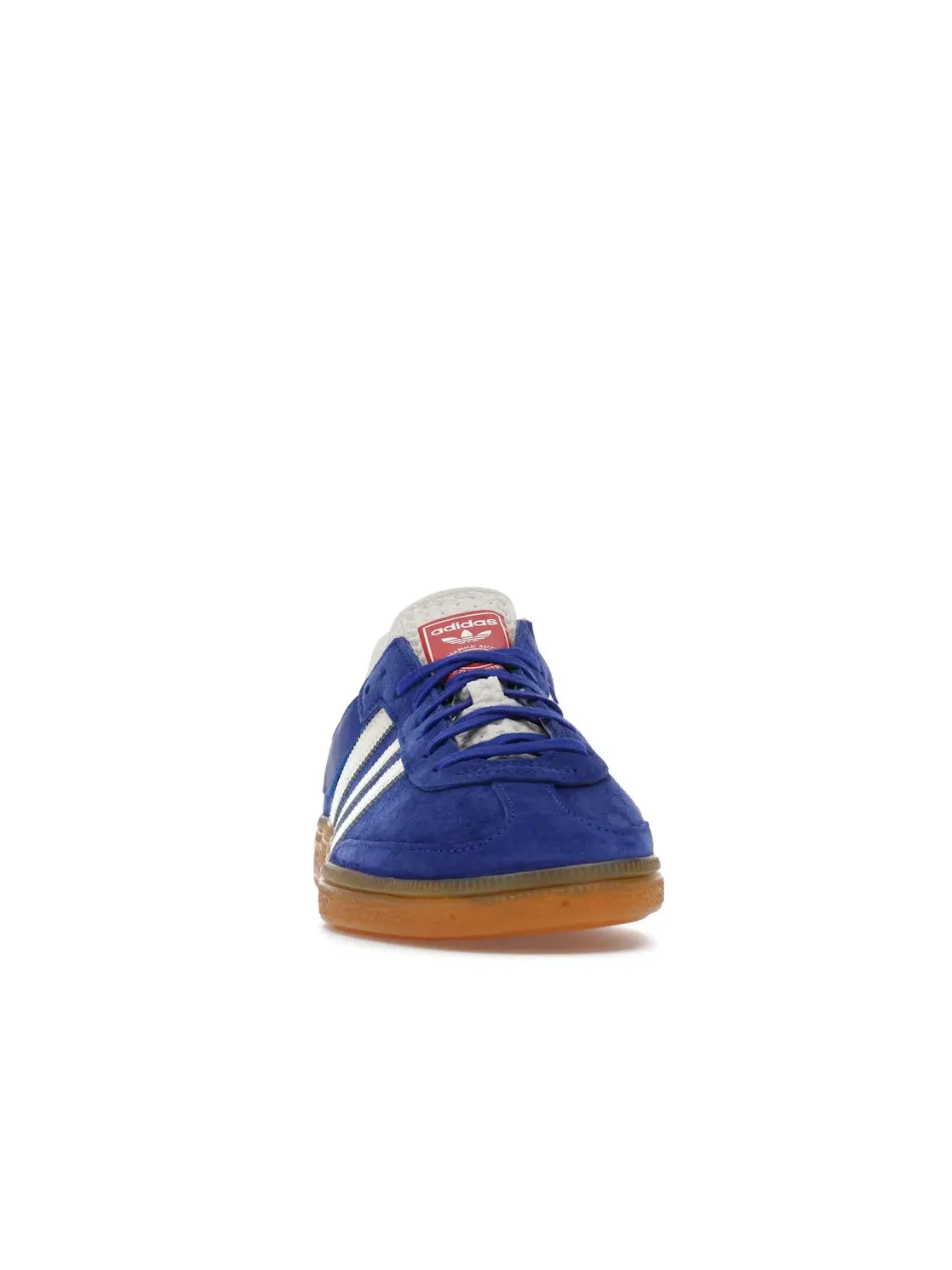 Мужские кроссовки с замшевым верхом Adidas Handball Cup SPZL — изображение 2 из 4, синий кремовый белый