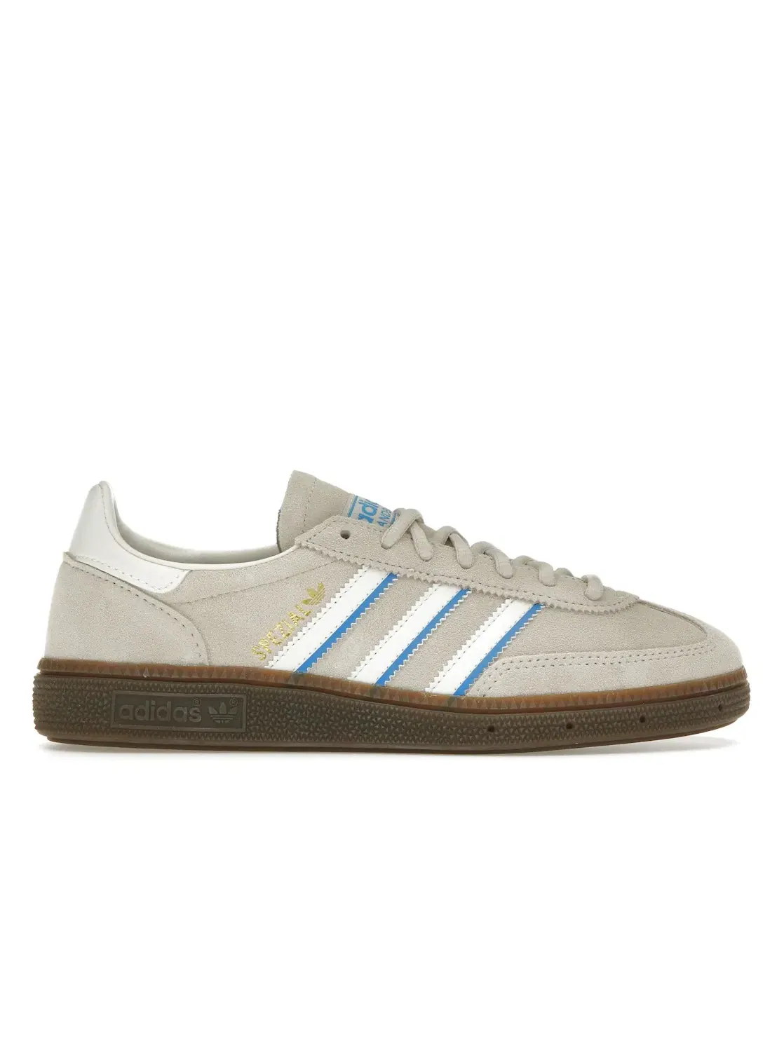 Мужские кроссовки для повседневной носки Adidas Handball Spezial — изображение 1 из 4, белый/яркий синий