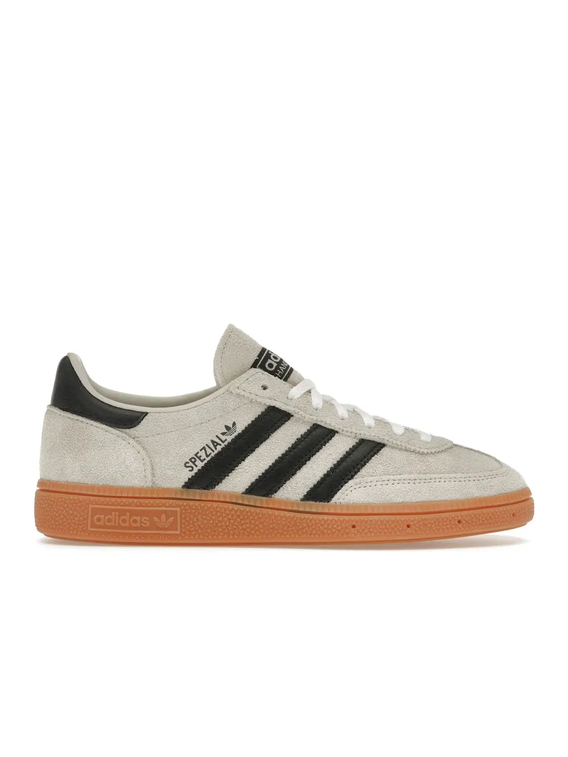 Женские кроссовки Lifestyle с замшевым верхом Adidas Handball Spezial — изображение 1 из 4, черный/белый