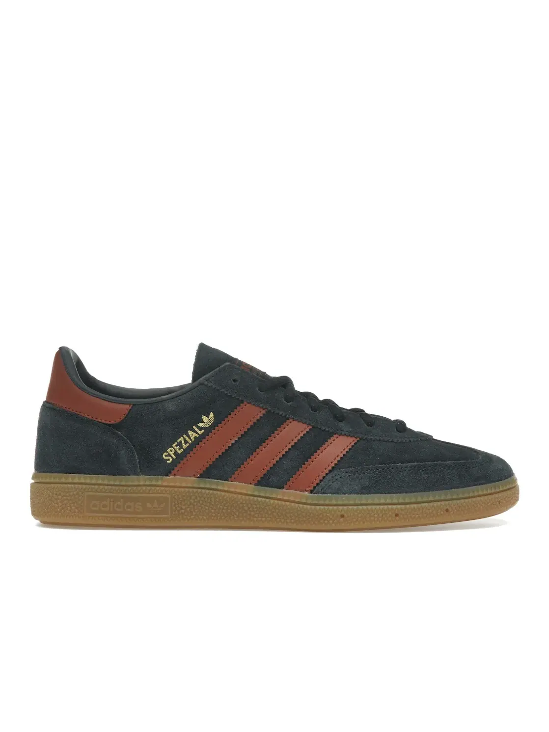 Мужские кроссовки с замшевым верхом Adidas Handball Spezial — изображение 1 из 4, золотистый металлик