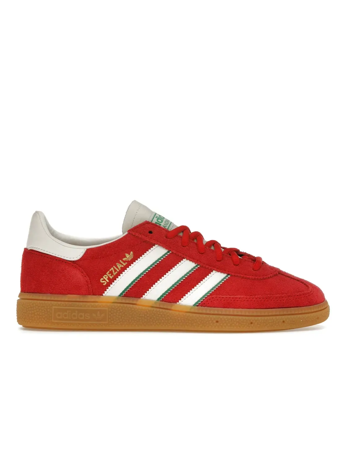 Мужские кроссовки Lifestyle Adidas Handball Spezial — изображение 1 из 4, белый/зеленый